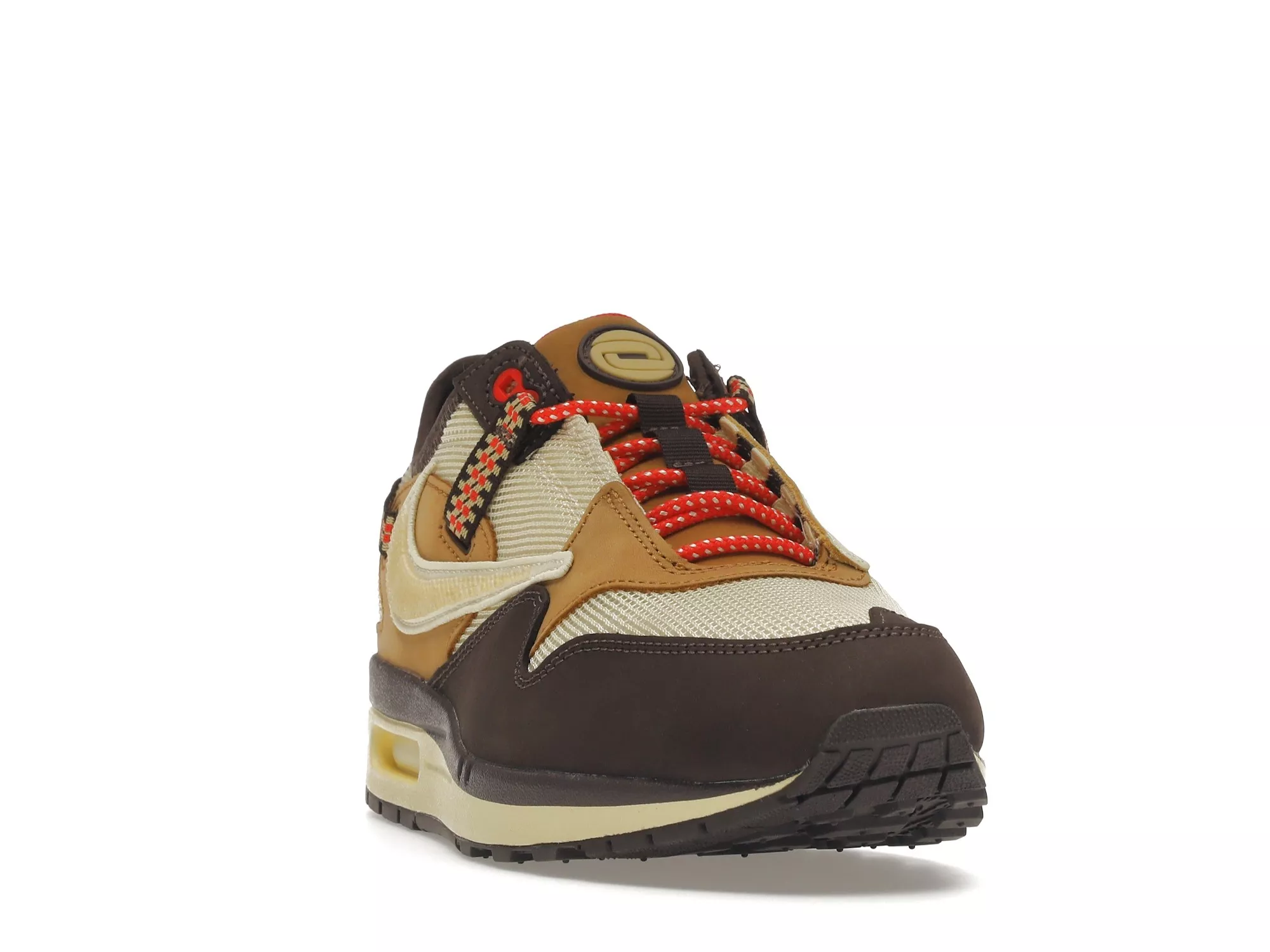 Фото № 4 с приближением к товару «‎Nike Air Max 1 Travis Scott Cactus Jack Baroque Brown»