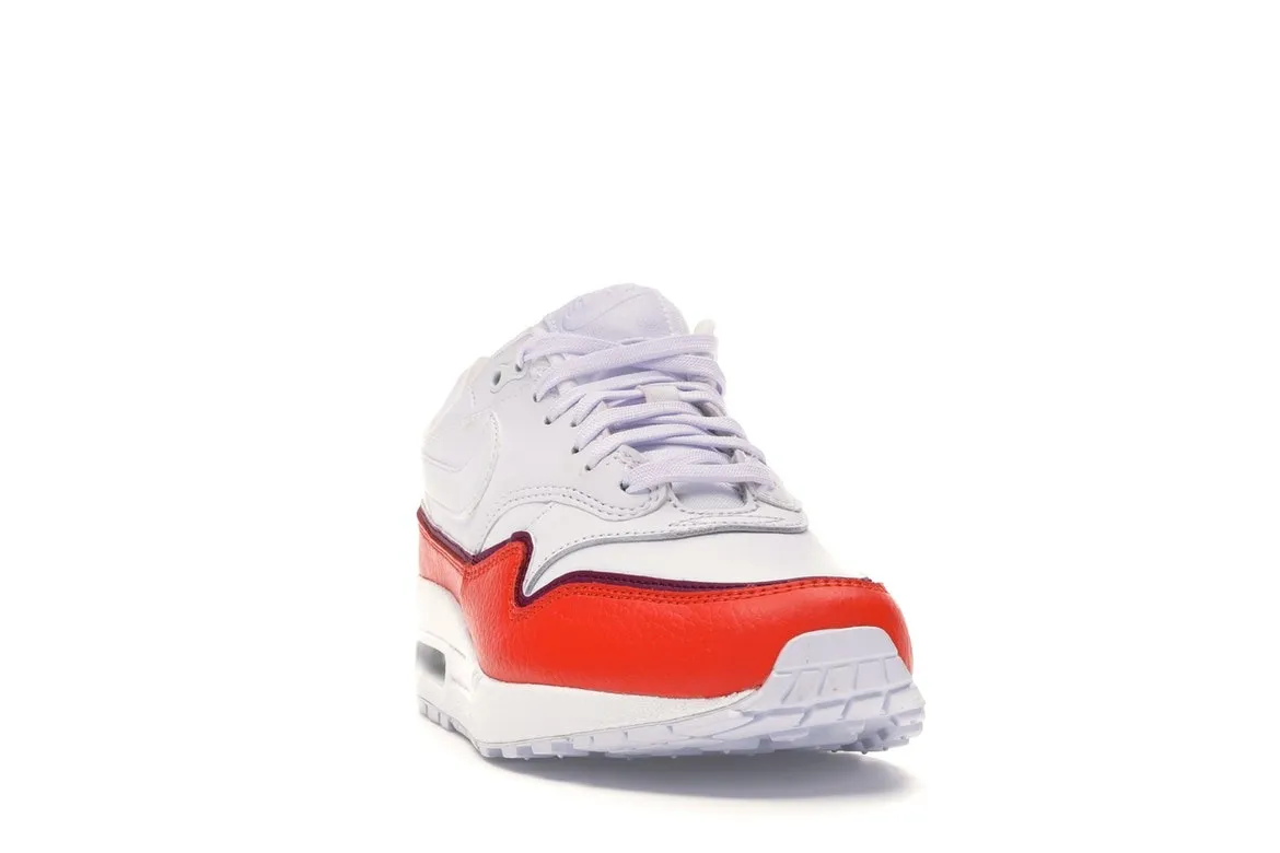 Фото № 3 с приближением к товару «‎Nike Air Max 1 Liner White Red »