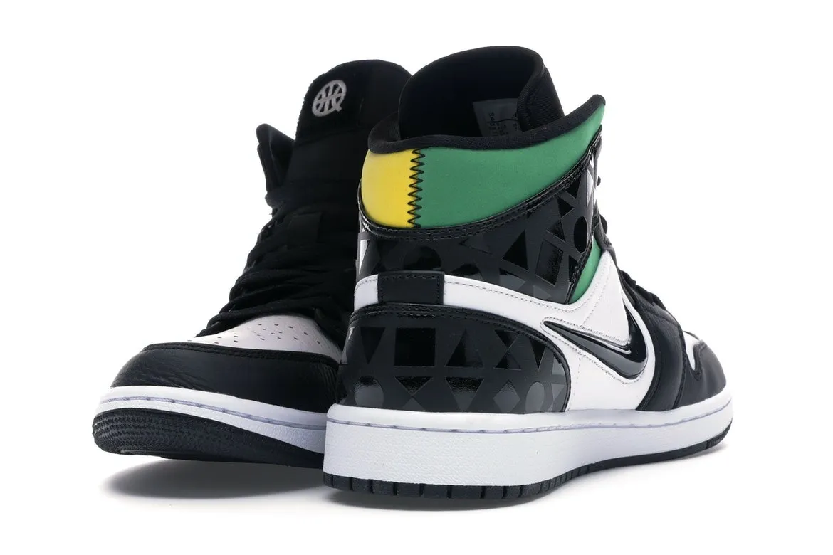 Фото № 3 с приближением к товару «‎Jordan 1 Mid Quai 54 (2019)»