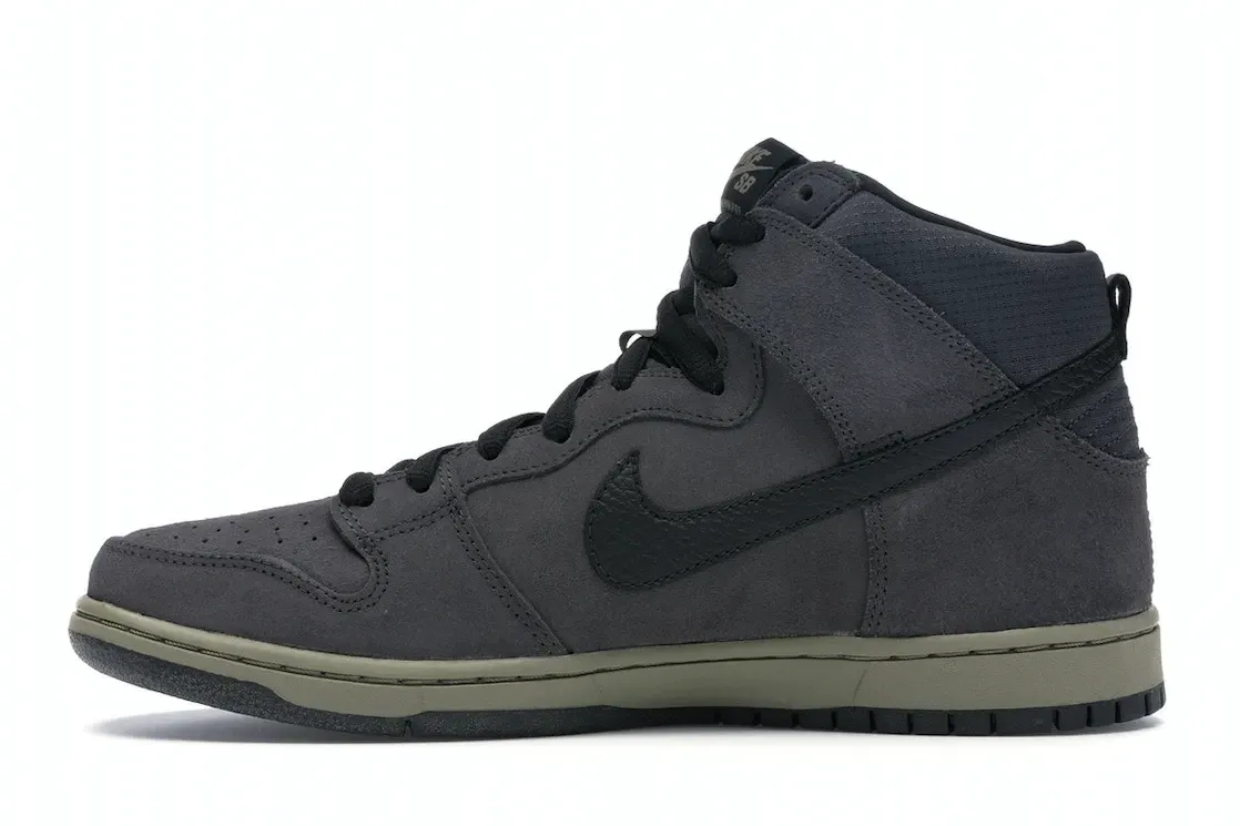 Фото № 3 с приближением к товару «‎Nike SB Dunk High Anthracite Matte Olve»