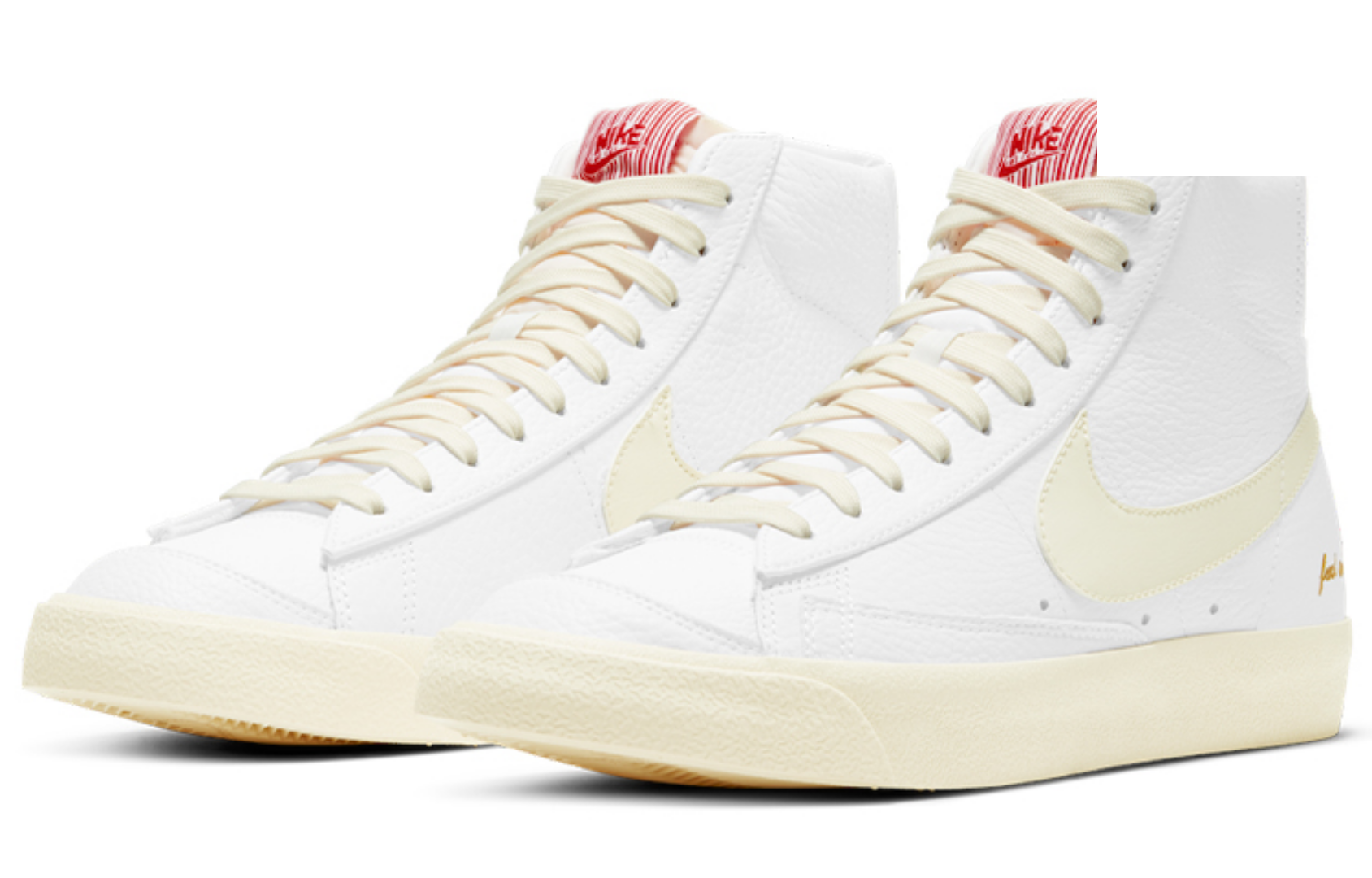 Фото № 3 с приближением к товару «‎Nike Blazer mid'77 Vintage Skate shoes Popcorn»