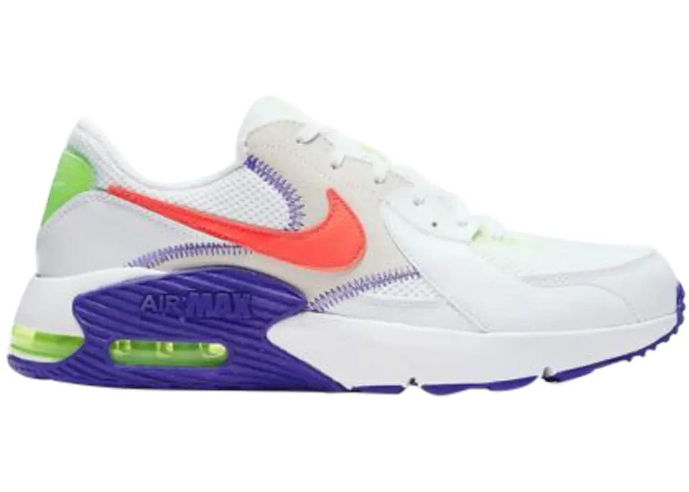 Фото № 1 с приближением к товару «‎Nike Air Max Excee White Indigo Burst Volt Bright Crimson»