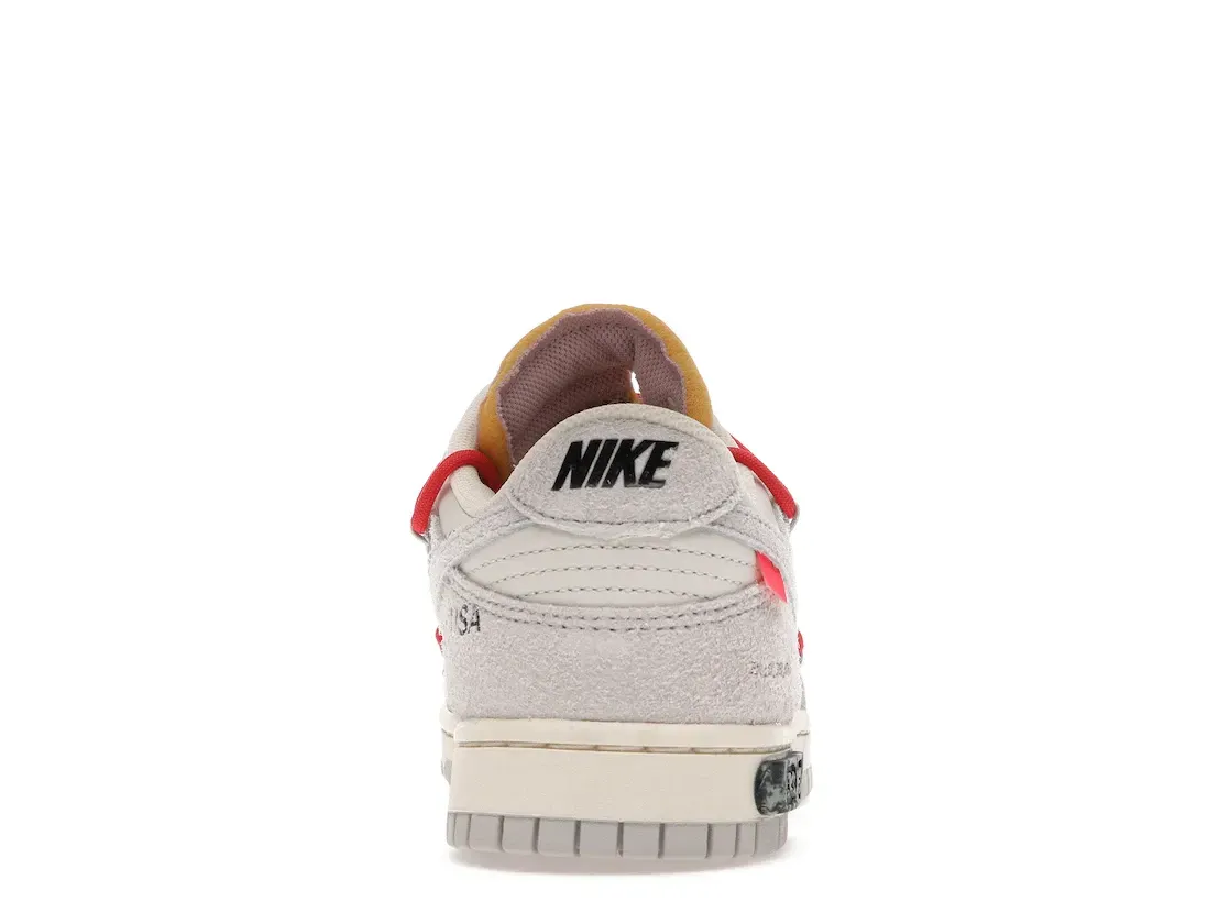 Фото № 4 с приближением к товару «‎Nike Dunk Low Off-White Lot 33»