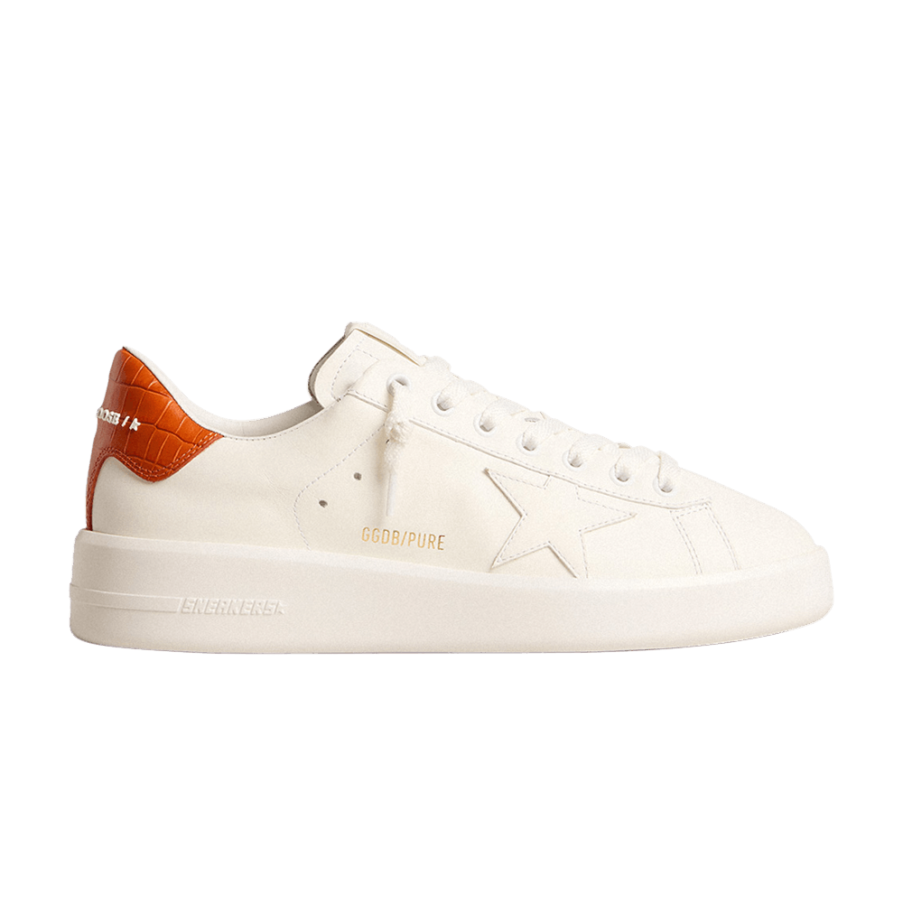 Golden Goose Women's Purestar White Orange