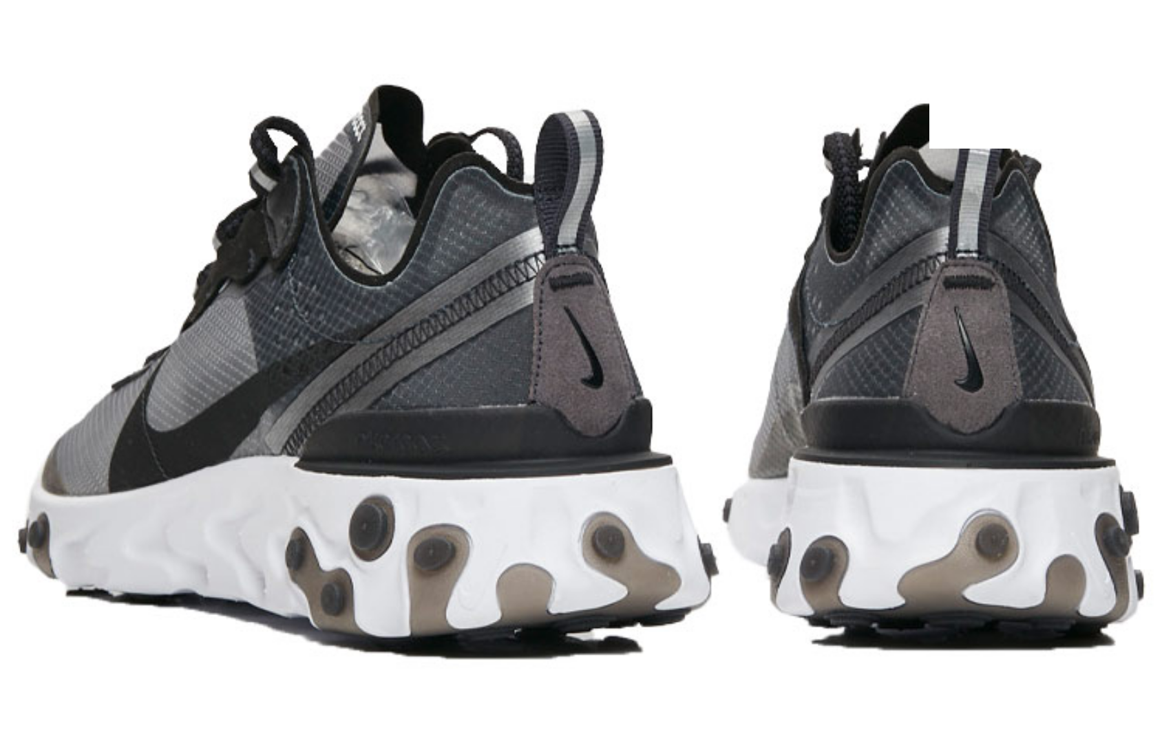 Фото № 4 с приближением к товару «‎Nike React Element 87 Anthracite Black»