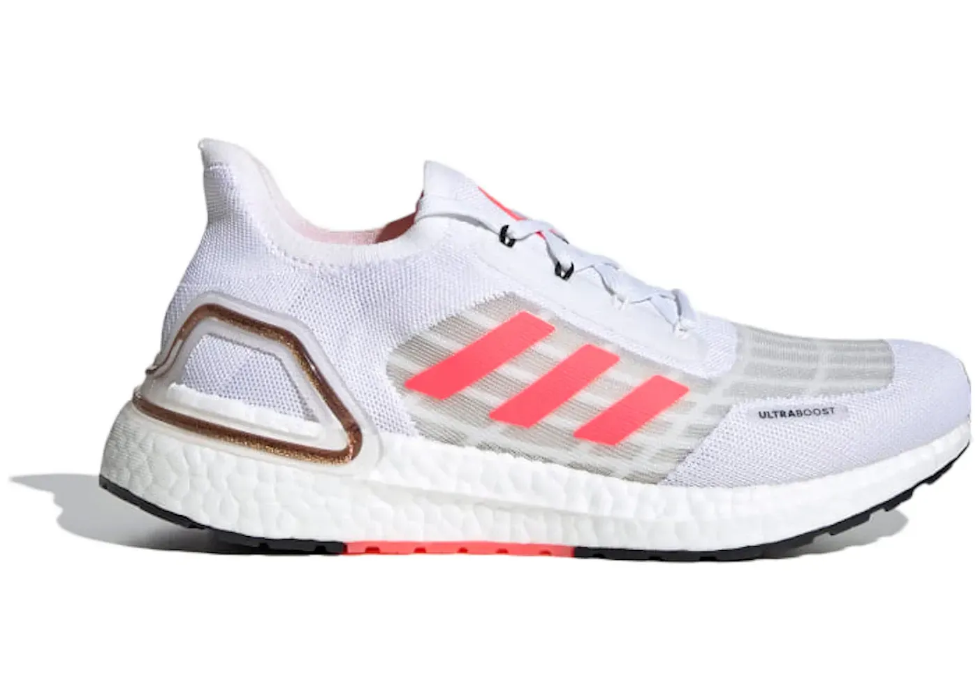 Фото № 1 с приближением к товару «‎adidas Ultra Boost Summer.RDY White Signal Pink »