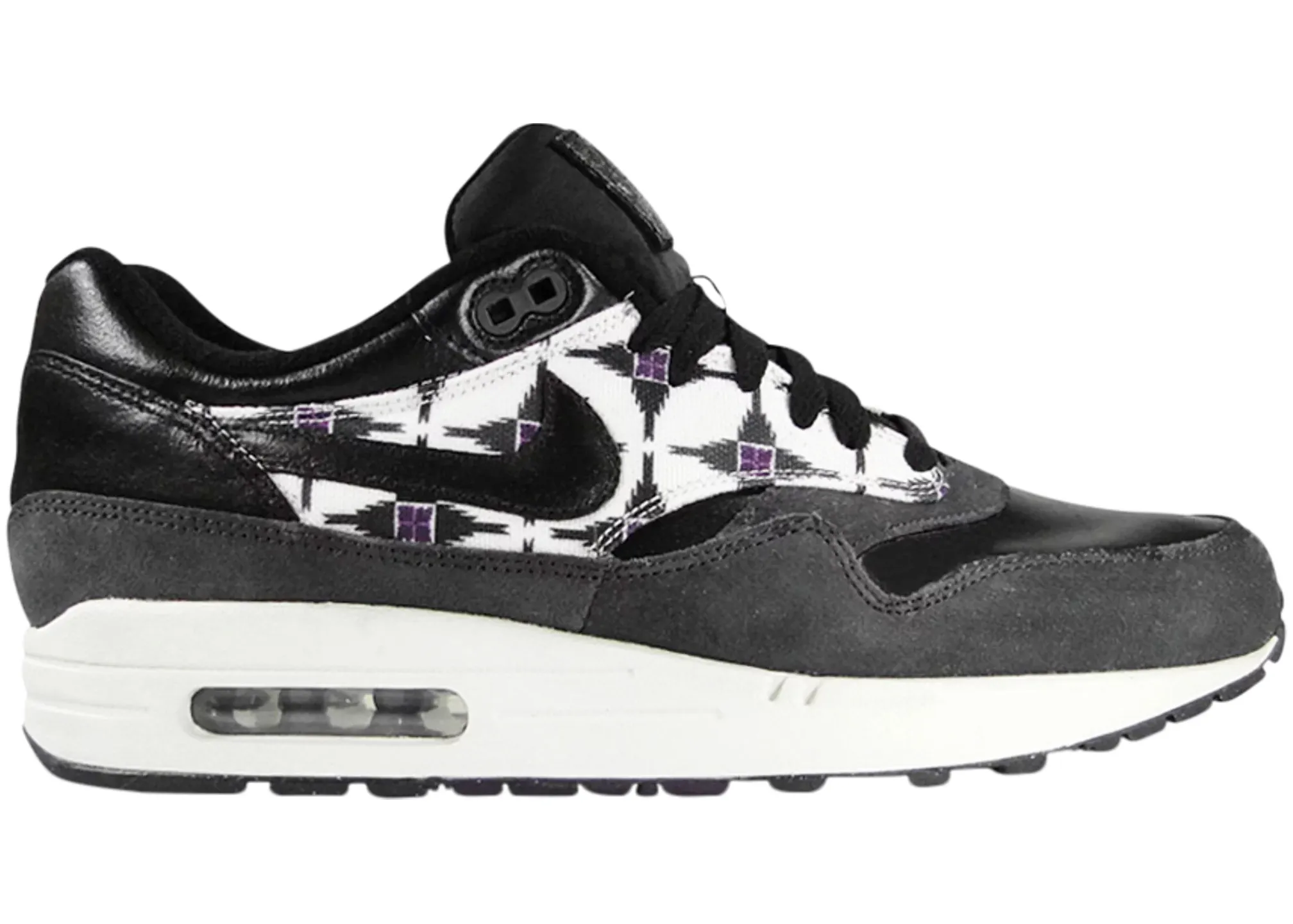 Фото № 1 с приближением к товару «‎Nike Air Max 1 Aztec Pack Black»