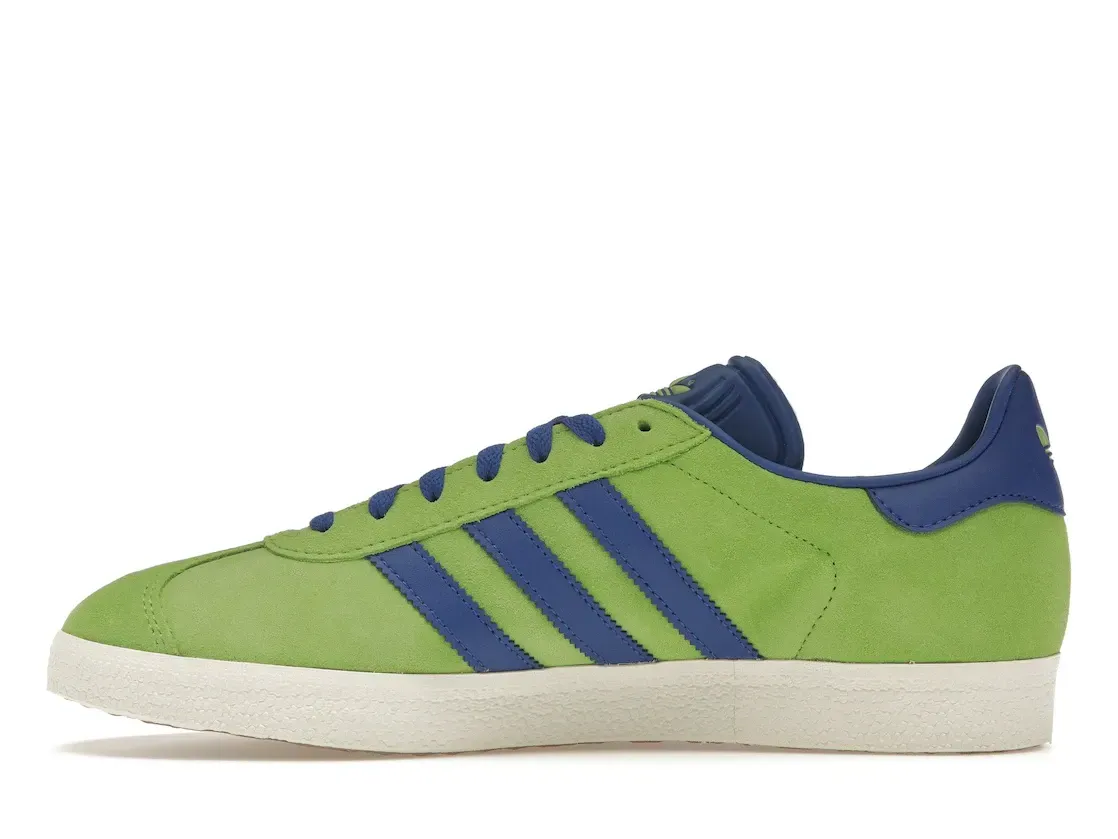 Фото № 3 с приближением к товару «‎adidas Gazelle Lime Royal Blue»