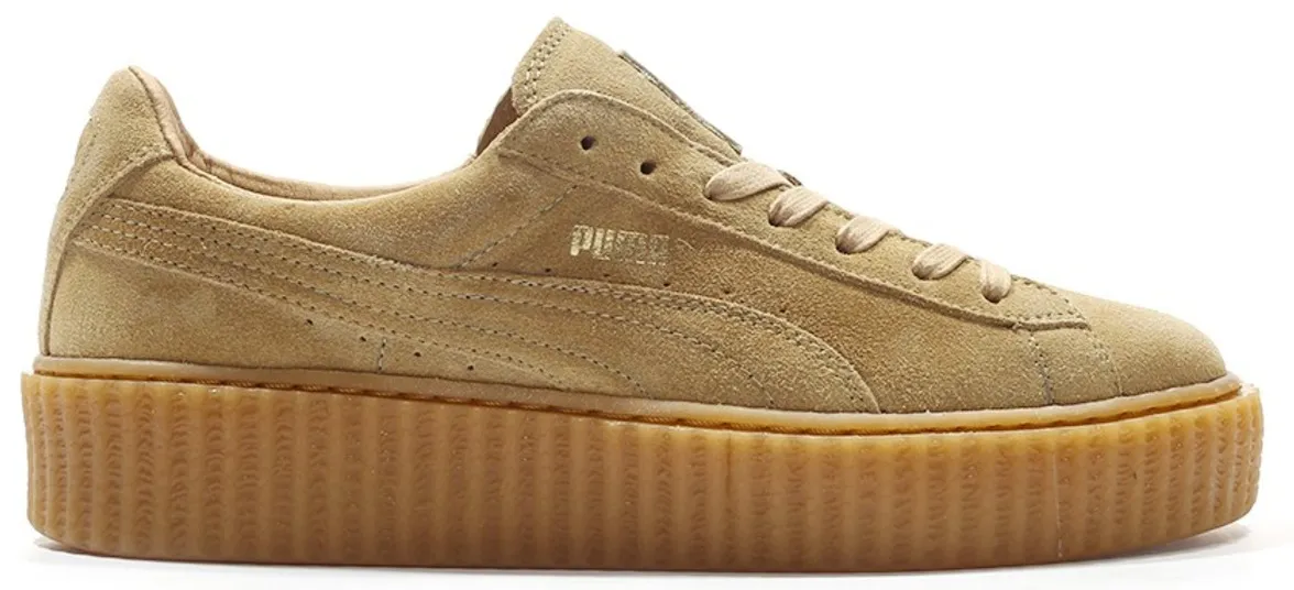 Фото № 1 с приближением к товару «‎Puma Creepers Rihanna Fenty Oatmeal »