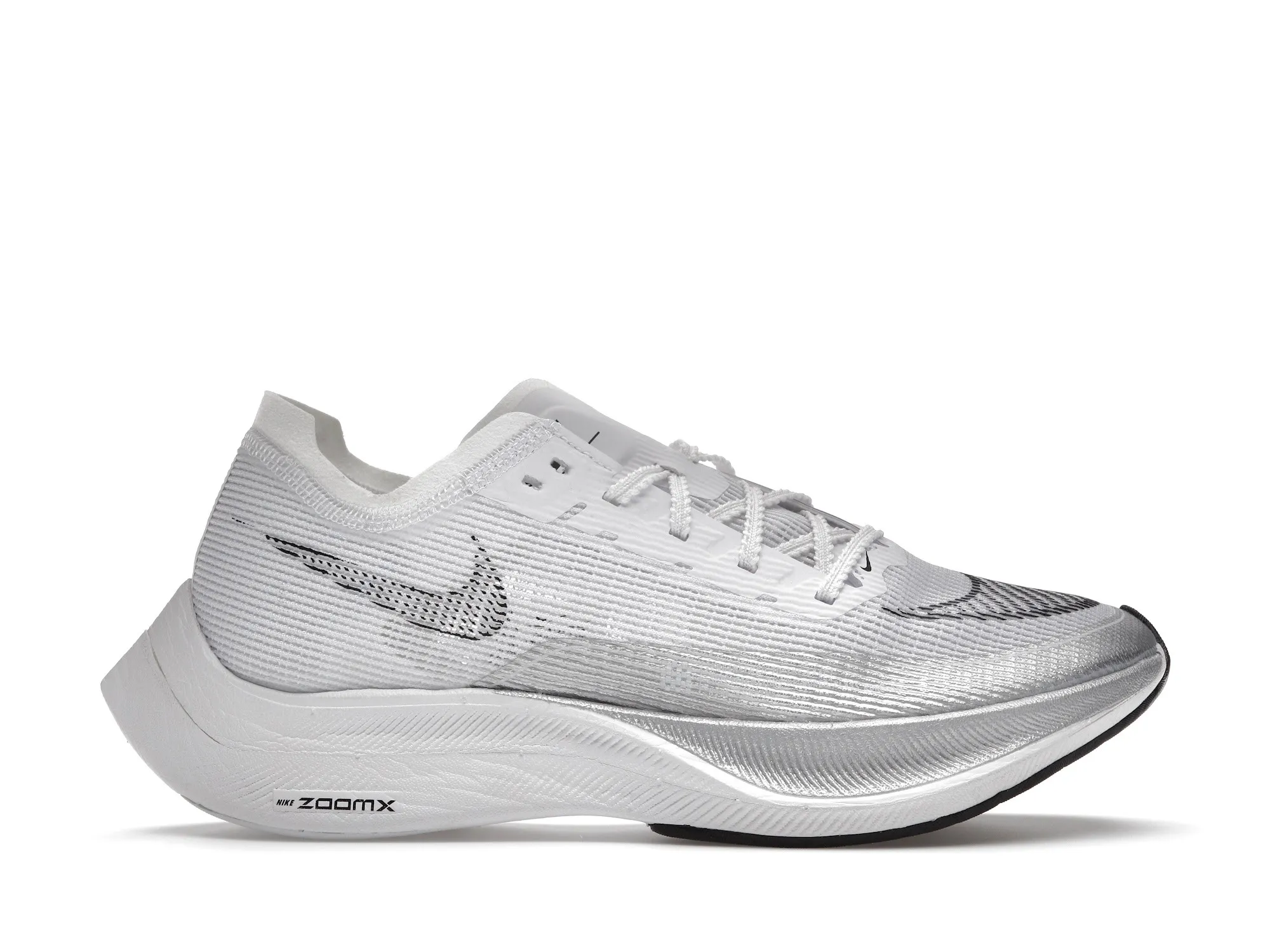 Фото № 1 с приближением к товару «‎Nike ZoomX Vaporfly Next% 2 White Metallic Silver »