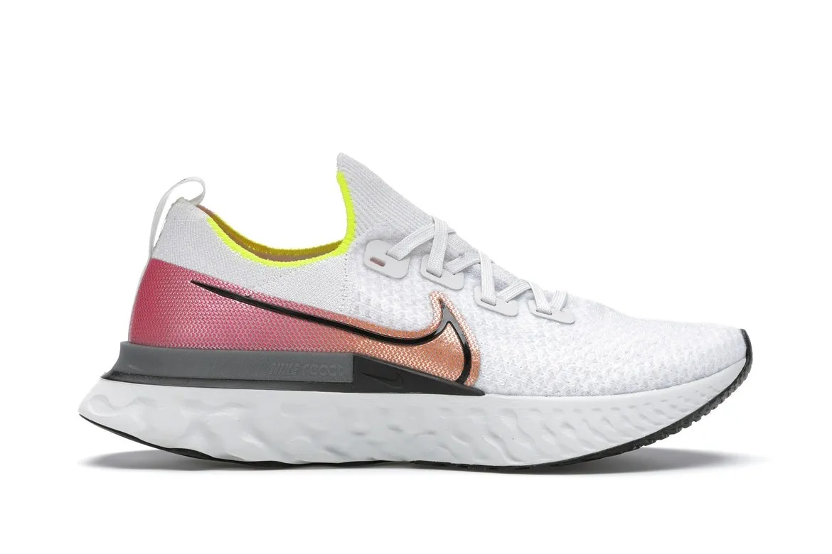 Фото № 1 с приближением к товару «‎Nike React Infinity Run Platinum Tint Pink Blast»