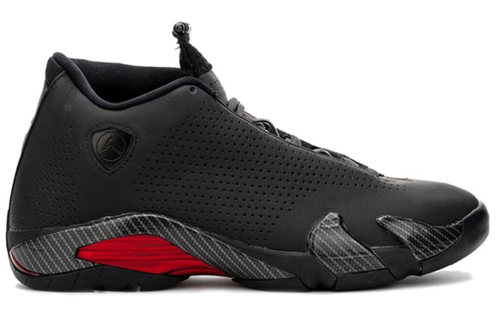 Фото № 2 с приближением к товару «‎Air Jordan 14 Retro Se 'Black Ferrari' BlackAnthraciteVarsity Red»