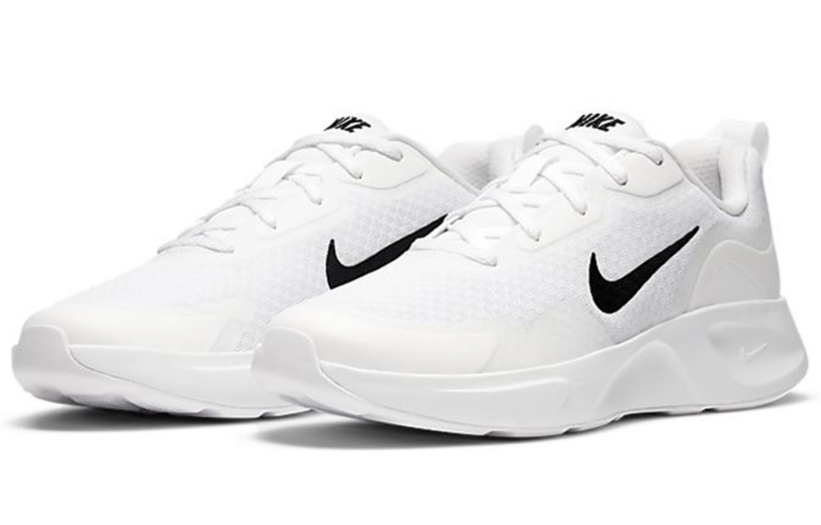 Фото № 3 с приближением к товару «‎Nike WearAllDay (GS) White»