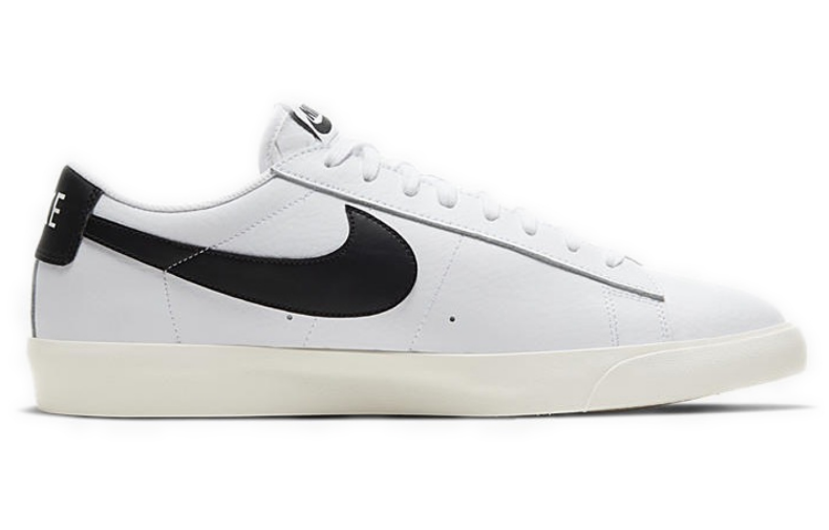 Фото № 2 с приближением к товару «‎General Nike Blazer low Skate shoes "Leather White"»