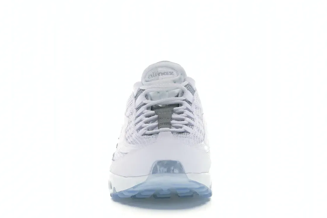 Фото № 2 с приближением к товару «‎Nike Air Max 95 White Reflect Silver»