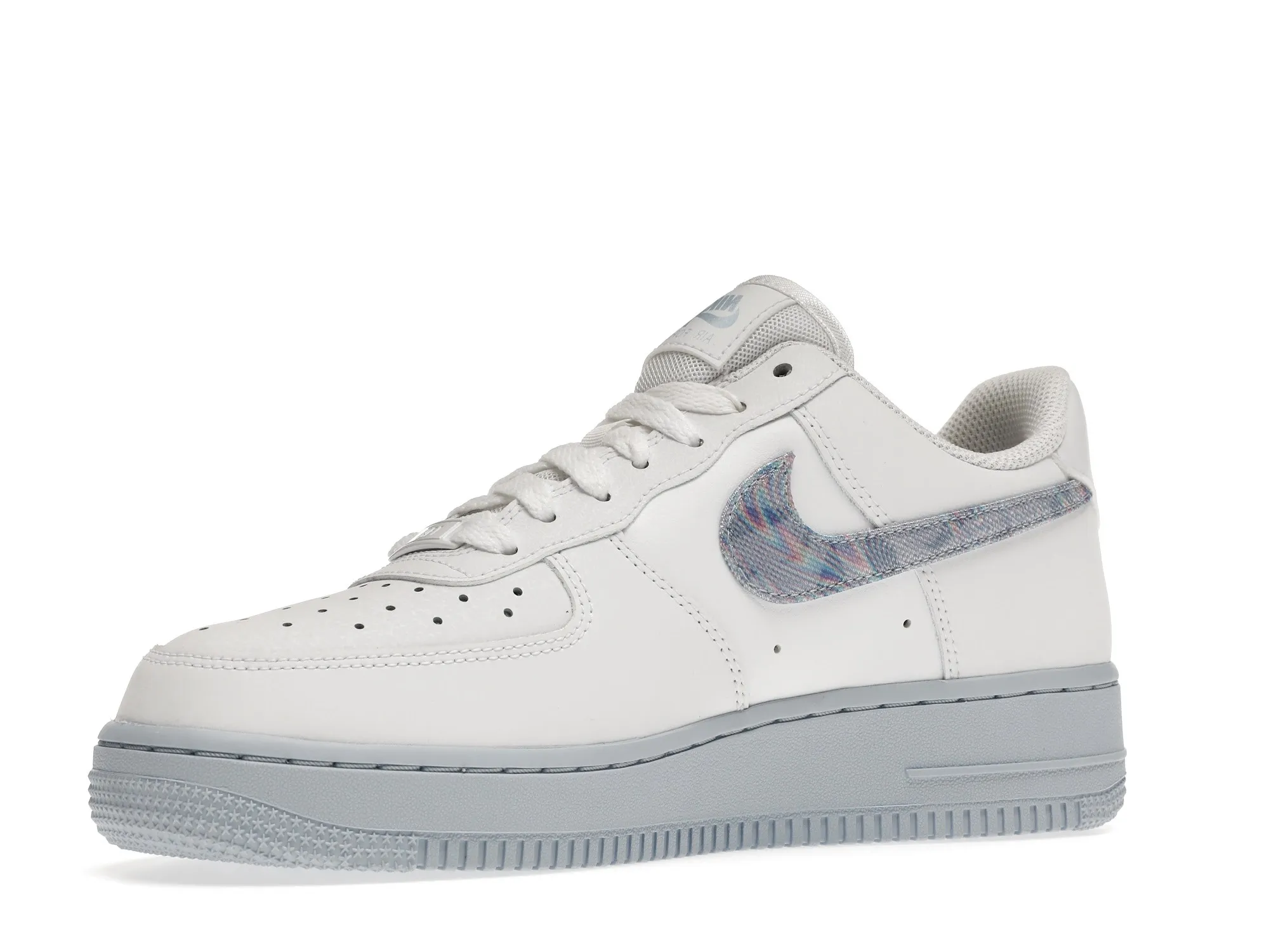 Фото № 2 с приближением к товару «‎Nike Air Force 1 Low White Hydrogen Blue »