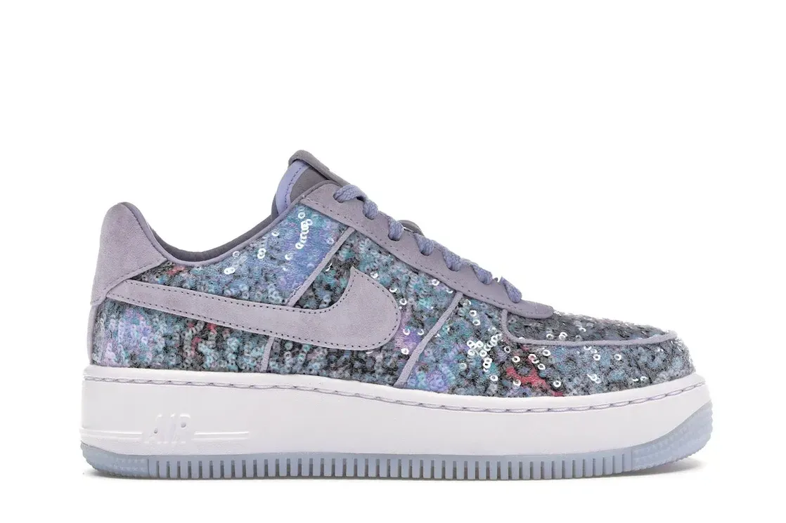 Фото № 1 с приближением к товару «‎Nike Air Force 1 Upstep Glass Slipper »