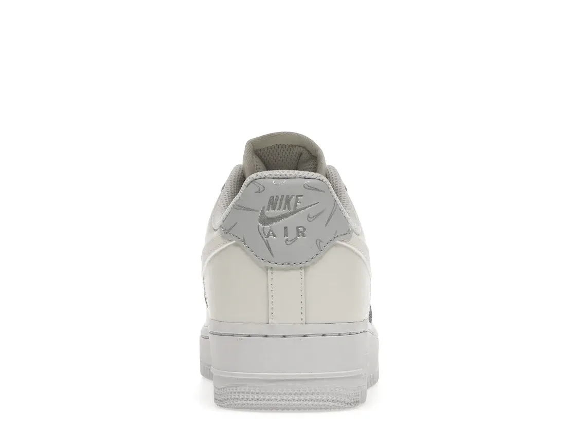 Фото № 4 с приближением к товару «‎Nike Air Force 1 Low '07 Mini Checks Sail Pure Platinum »