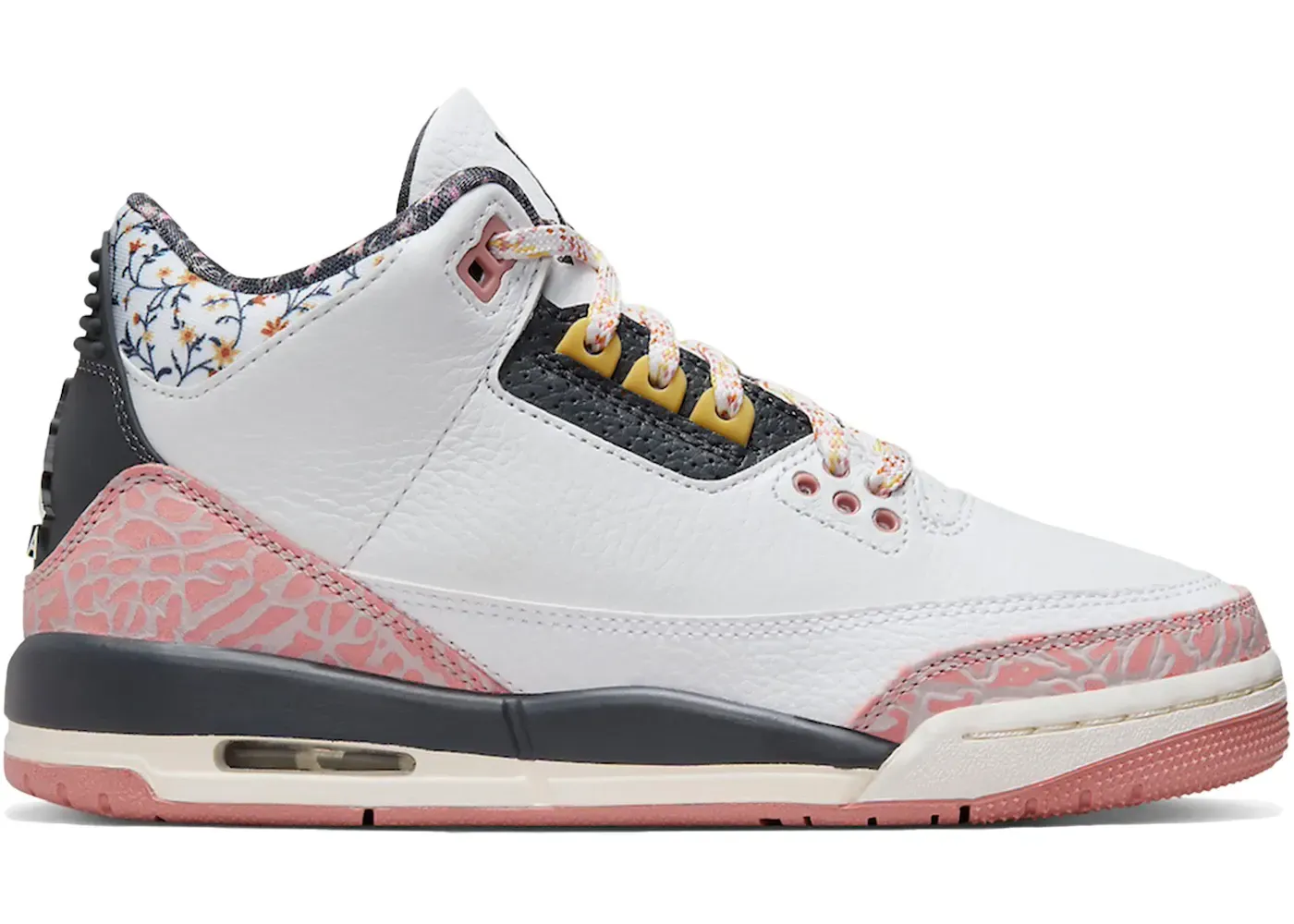 Фото № 1 с приближением к товару «‎Jordan 3 Retro Vintage Floral »