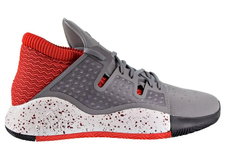 Фото № 1 с приближением к товару «‎adidas Pro Vision Grey Collegiate Burgundy»