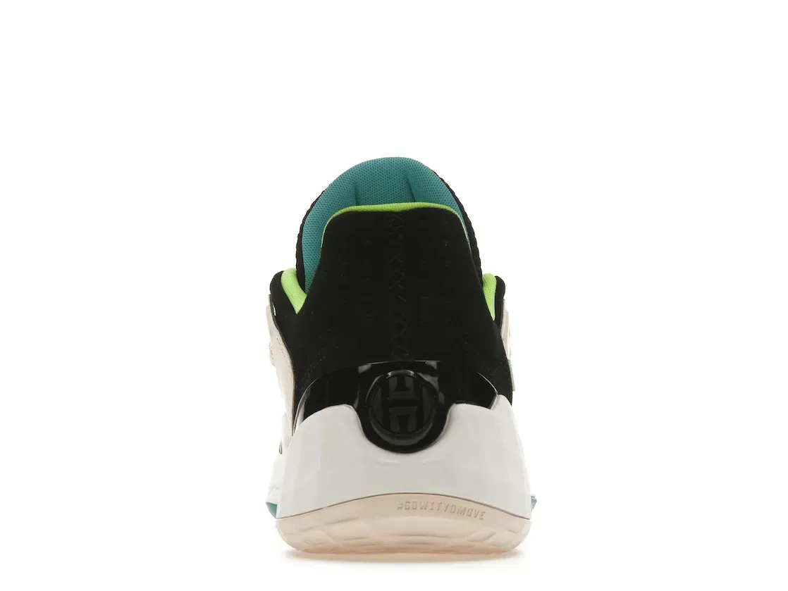 Фото № 4 с приближением к товару «‎adidas Harden Vol. 4 Black Pink Green»