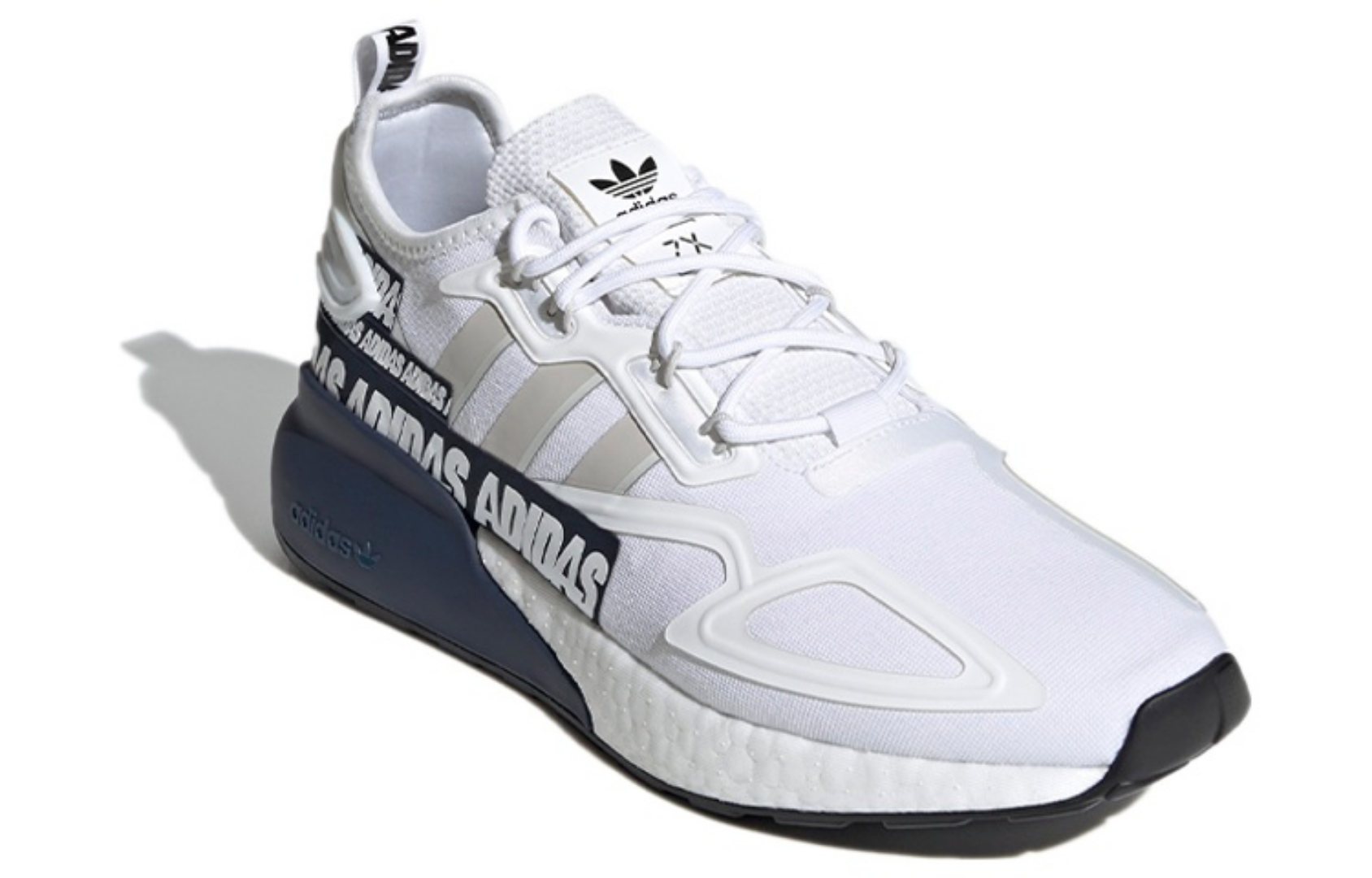 Фото № 2 с приближением к товару «‎adidas Originals ZX 2K Boost WhiteBlue»