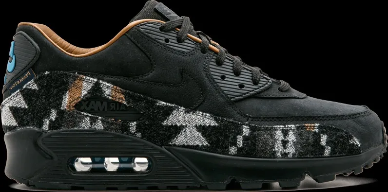 Фото № 1 с приближением к товару «‎Nike Air Max 90 Pendleton Black»