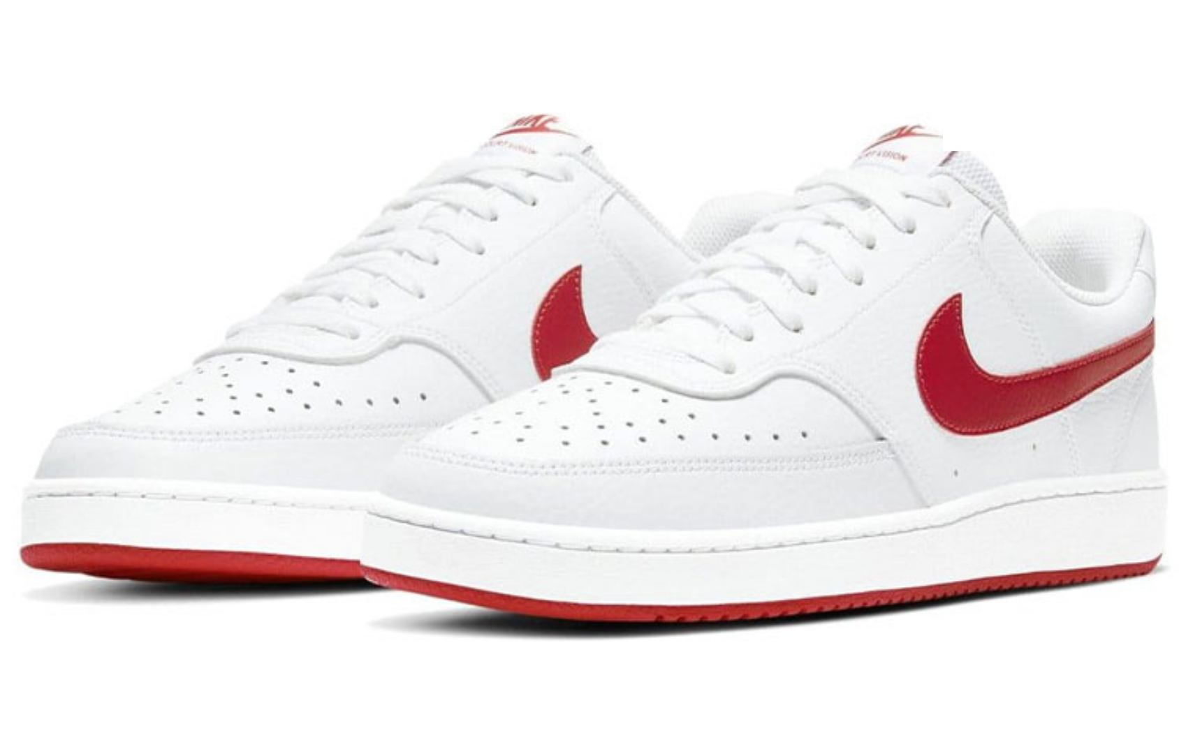 Фото № 3 с приближением к товару «‎Nike Court Vision Low 'White University Red'»