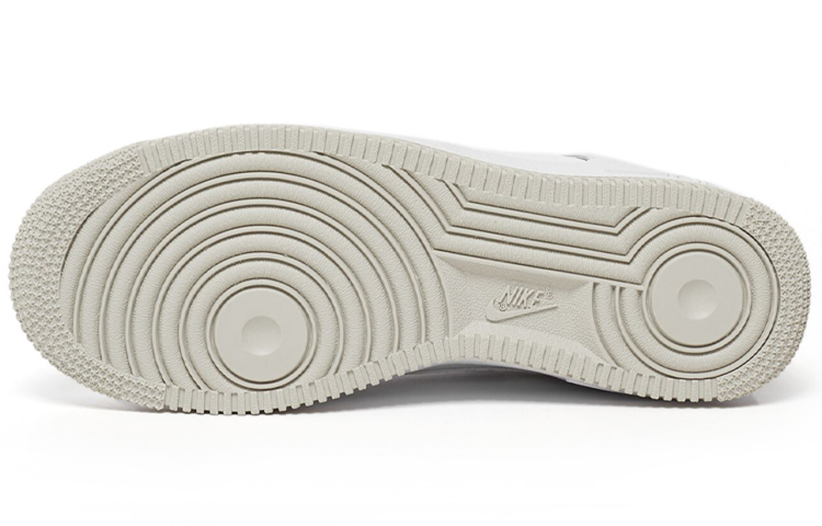 Фото № 4 с приближением к товару «‎Nike Air Force 1 Low (Gs) Skate Shoes White Light Bone»