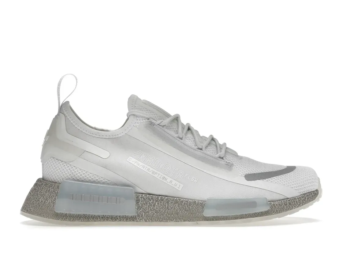 Фото № 1 с приближением к товару «‎adidas NMD R1 Spectoo White Silver Metallic»