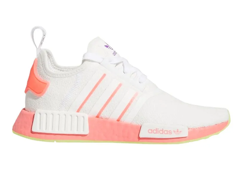 Фото № 1 с приближением к товару «‎adidas NMD R1 White Signal Pink »