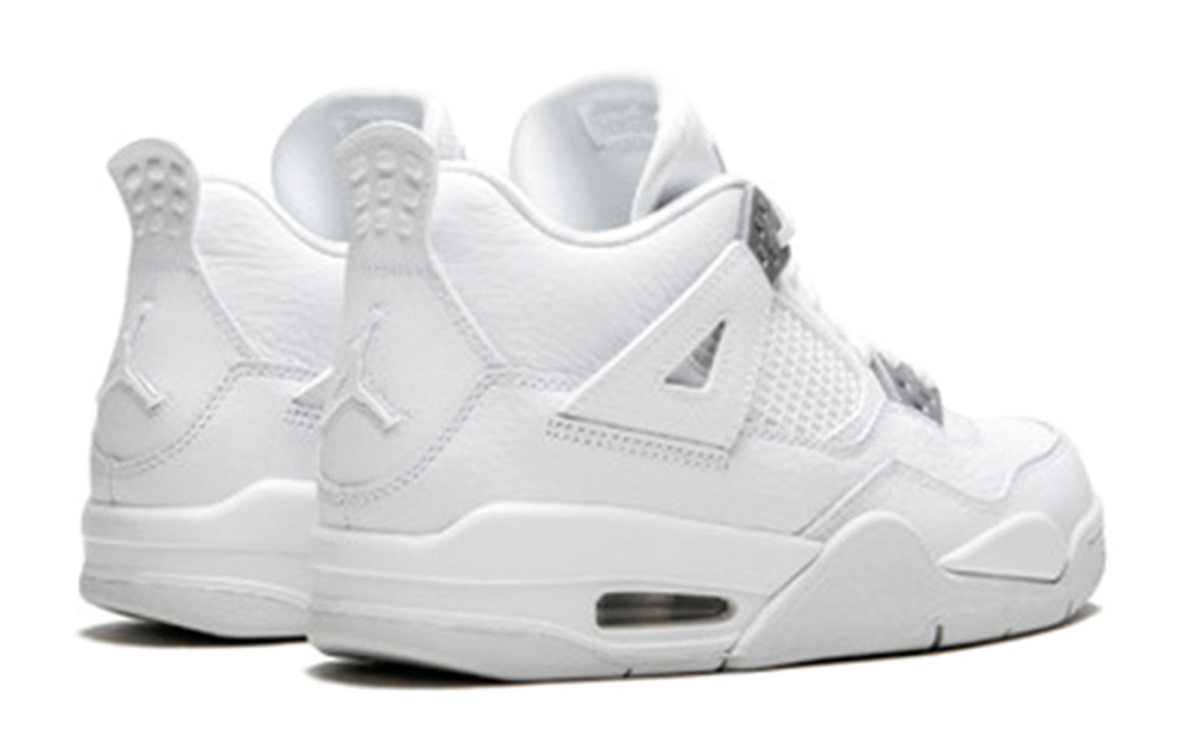 Фото № 4 с приближением к товару «‎Nike Air Jordan 4 Retro Pure Money 2017 White»