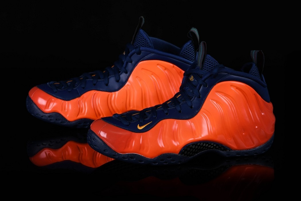 Фото № 3 с приближением к товару «‎Nike Foamposite One Vintage basketball shoes Rugged Orange»