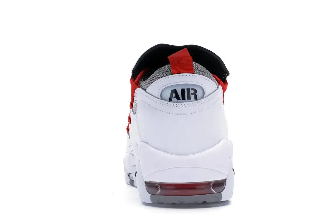 Фото № 4 с приближением к товару «‎Nike Air More Money White Habanero Red Atmosphere Grey»
