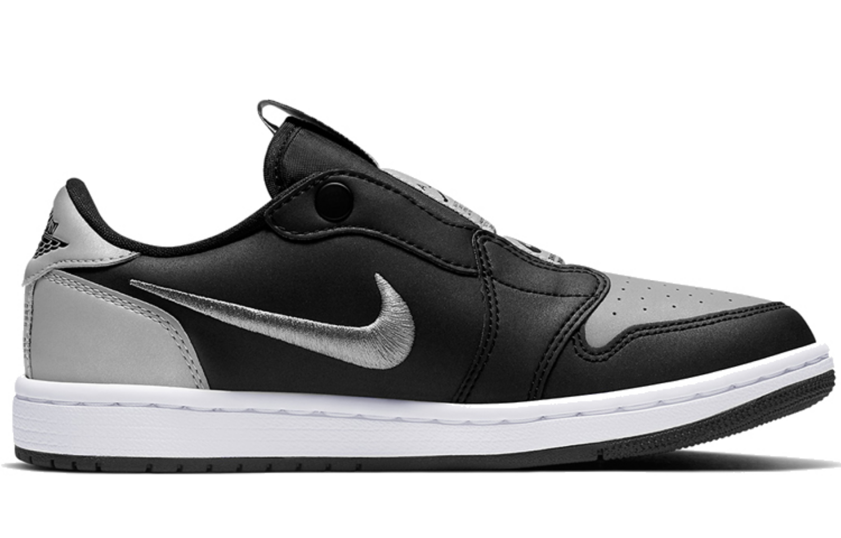 Фото № 2 с приближением к товару «‎Nike Air Jordan 1 Low Slip Shadow Basketball shoes grey»