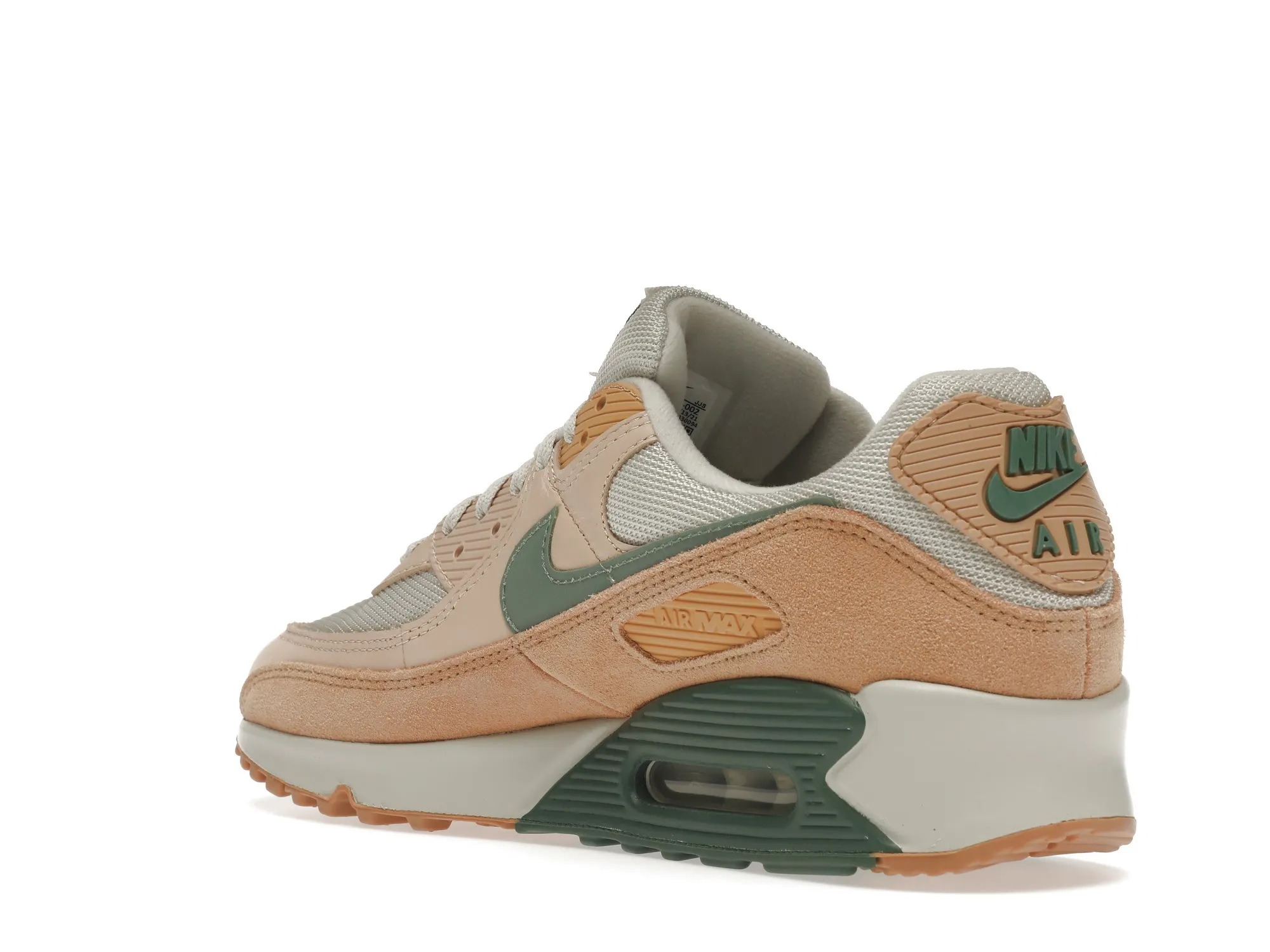Фото № 5 с приближением к товару «‎Nike Air Max 90 Light Bone Dutch Green»