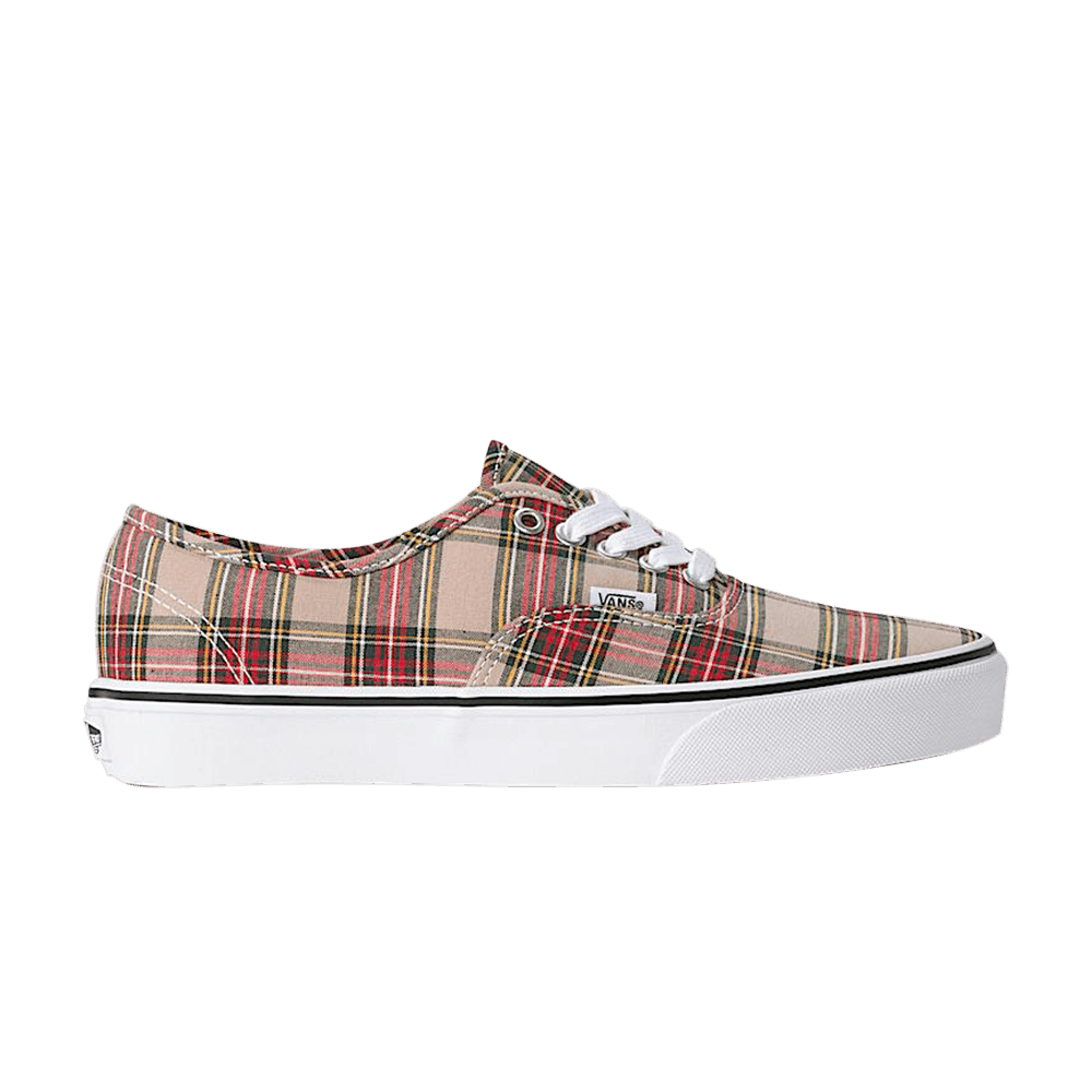 Vans Authentic Plaid - Tan