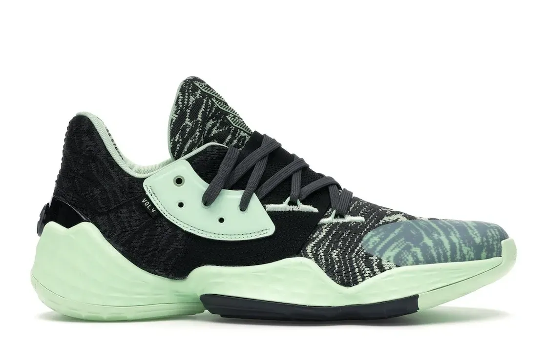 Фото № 1 с приближением к товару «‎adidas Harden Vol. 4 Glow Green»