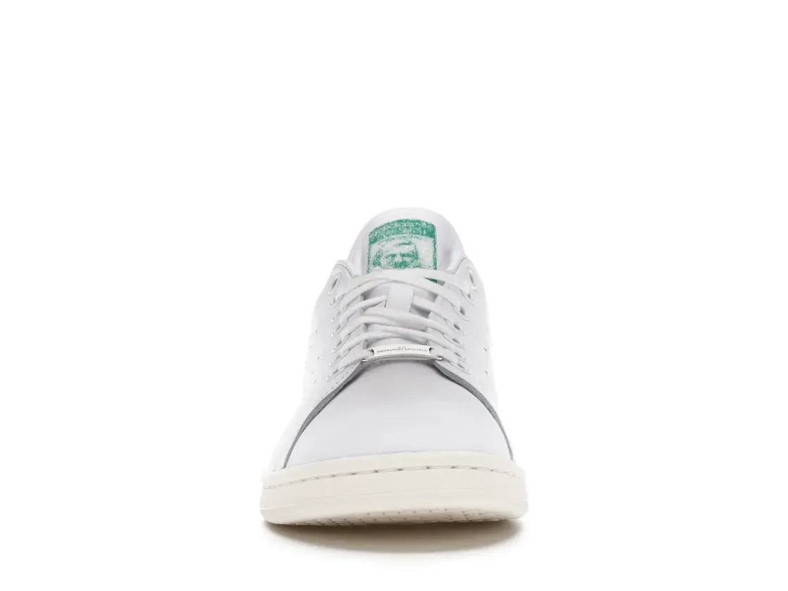 Купить Кроссовки adidas Stan Smith Swarovski White Green(FX7482) в