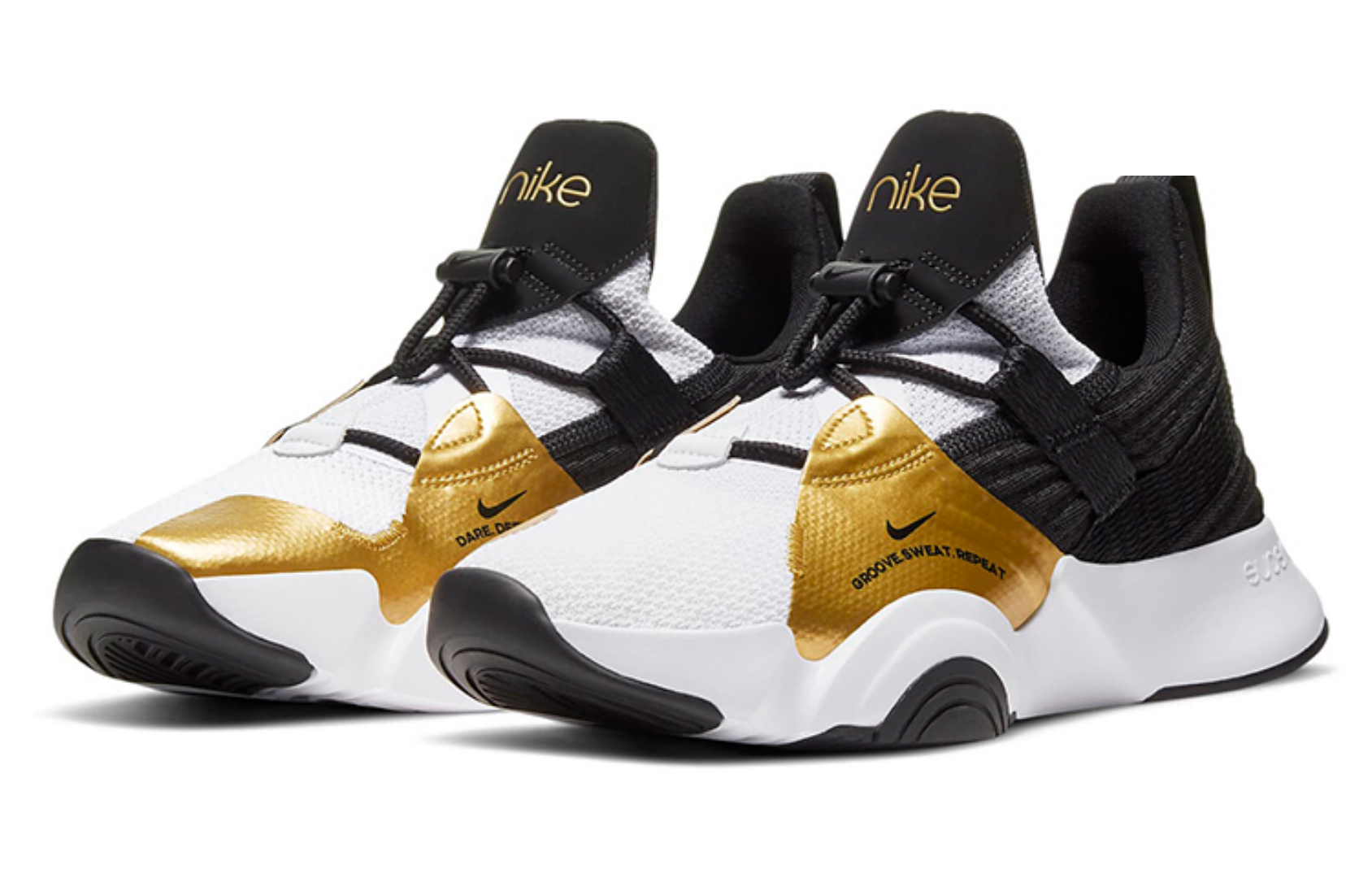 Фото № 3 с приближением к товару «‎Nike Superrep Groove Women BlackWhite»