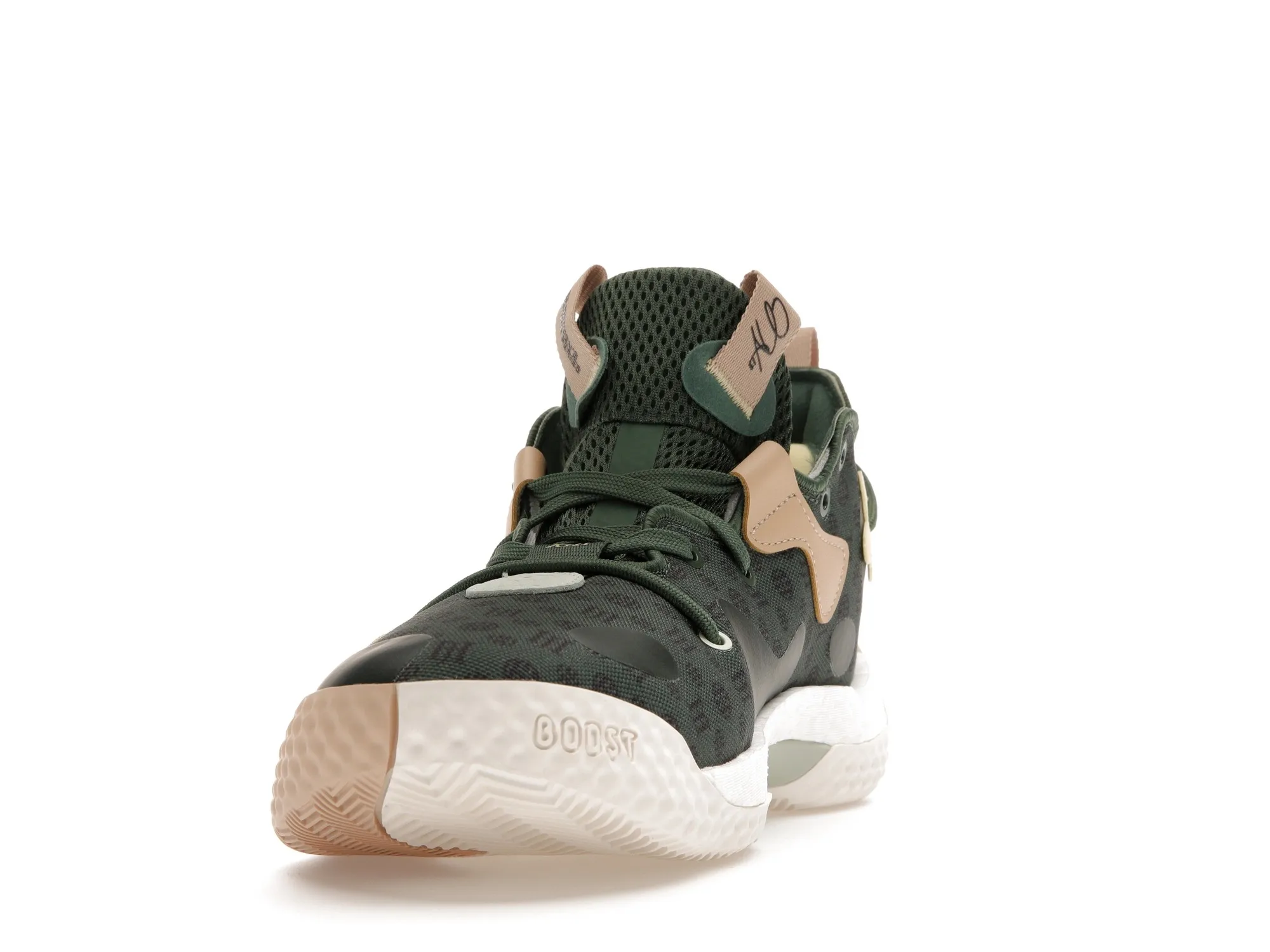 Фото № 4 с приближением к товару «‎adidas Harden Vol. 6 Green Oxide Monogram»