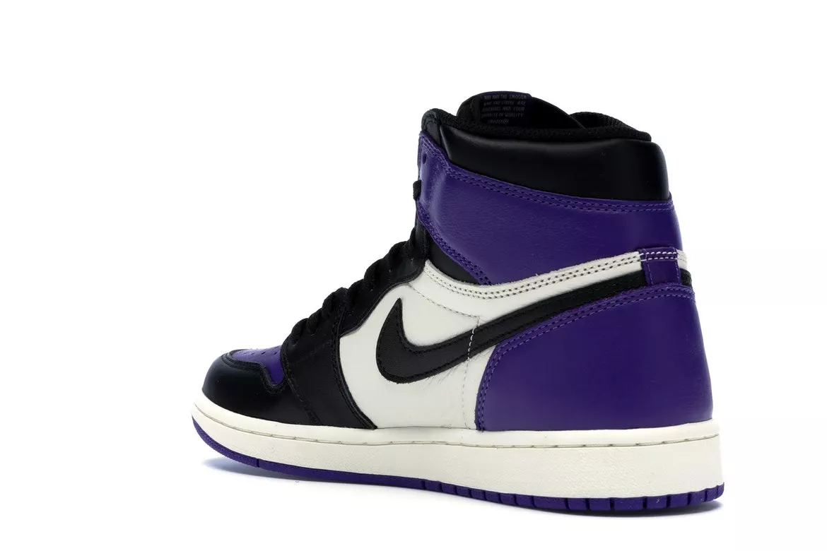 Фото № 4 с приближением к товару «‎Jordan 1 Retro High Court Purple»