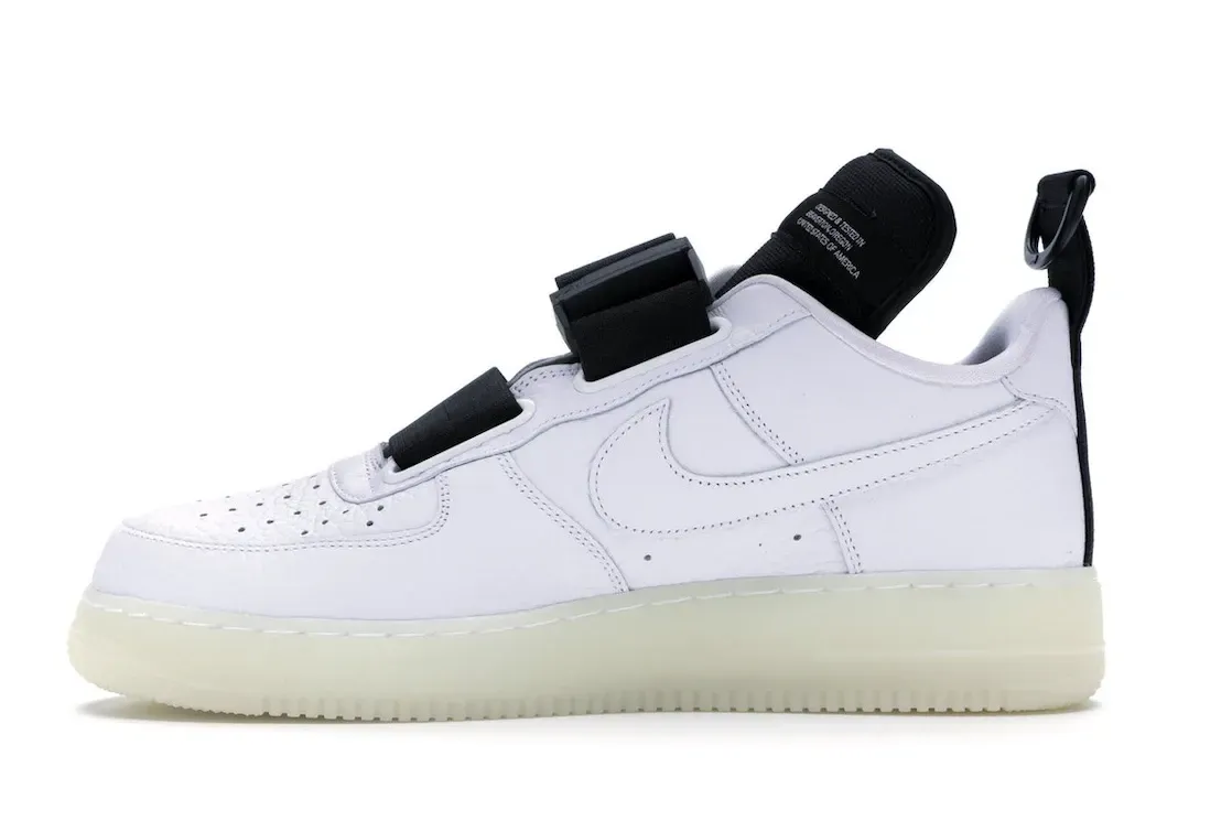 Фото № 3 с приближением к товару «‎Nike Air Force 1 Utility White Black»