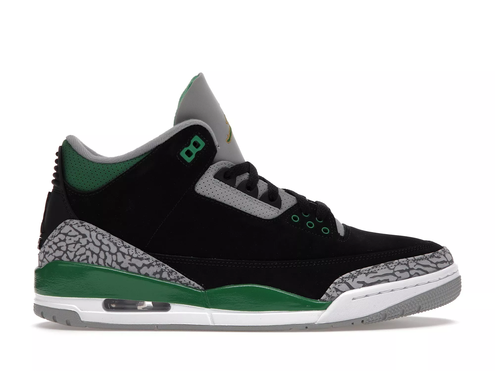 Фото № 1 с приближением к товару «‎Jordan 3 Retro Pine Green»