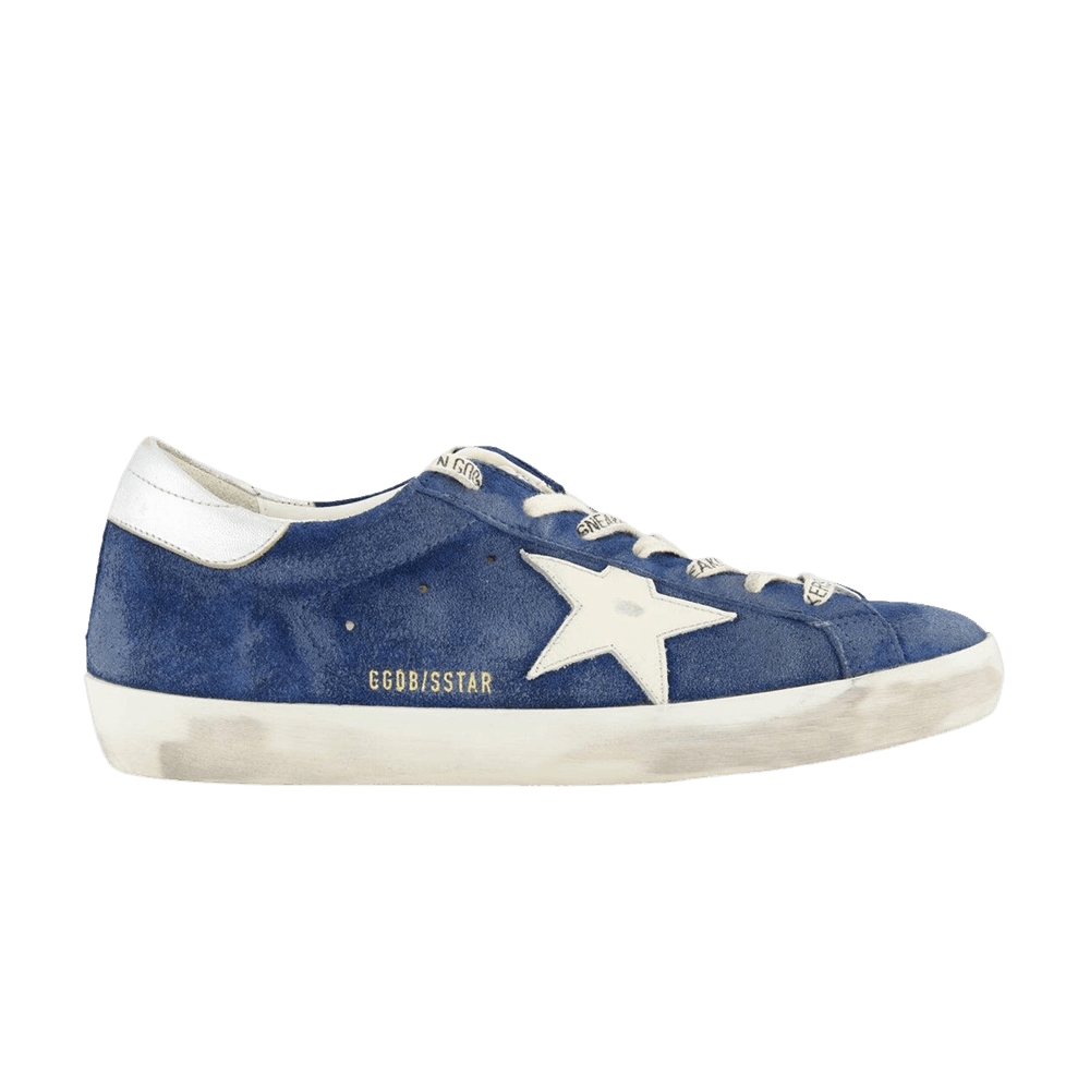Golden Goose Superstar Aviator Blue Cream Silver
