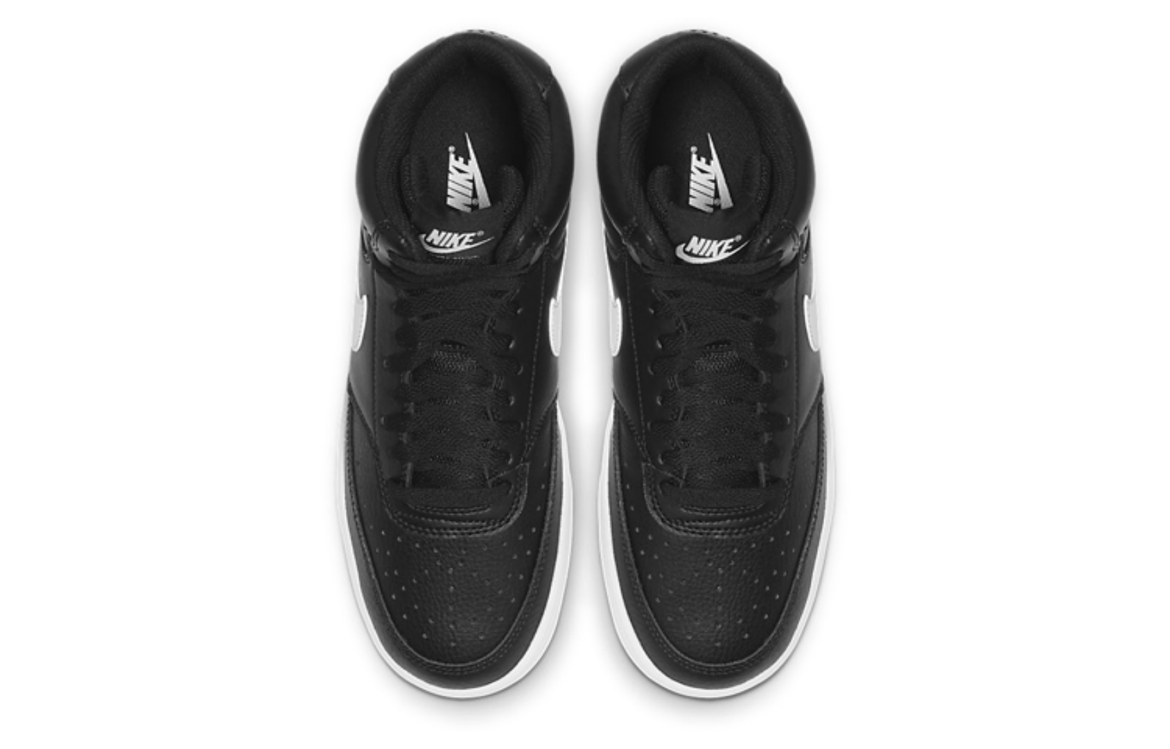 Фото № 6 с приближением к товару «‎Nike Court Vision Mid 'black'»