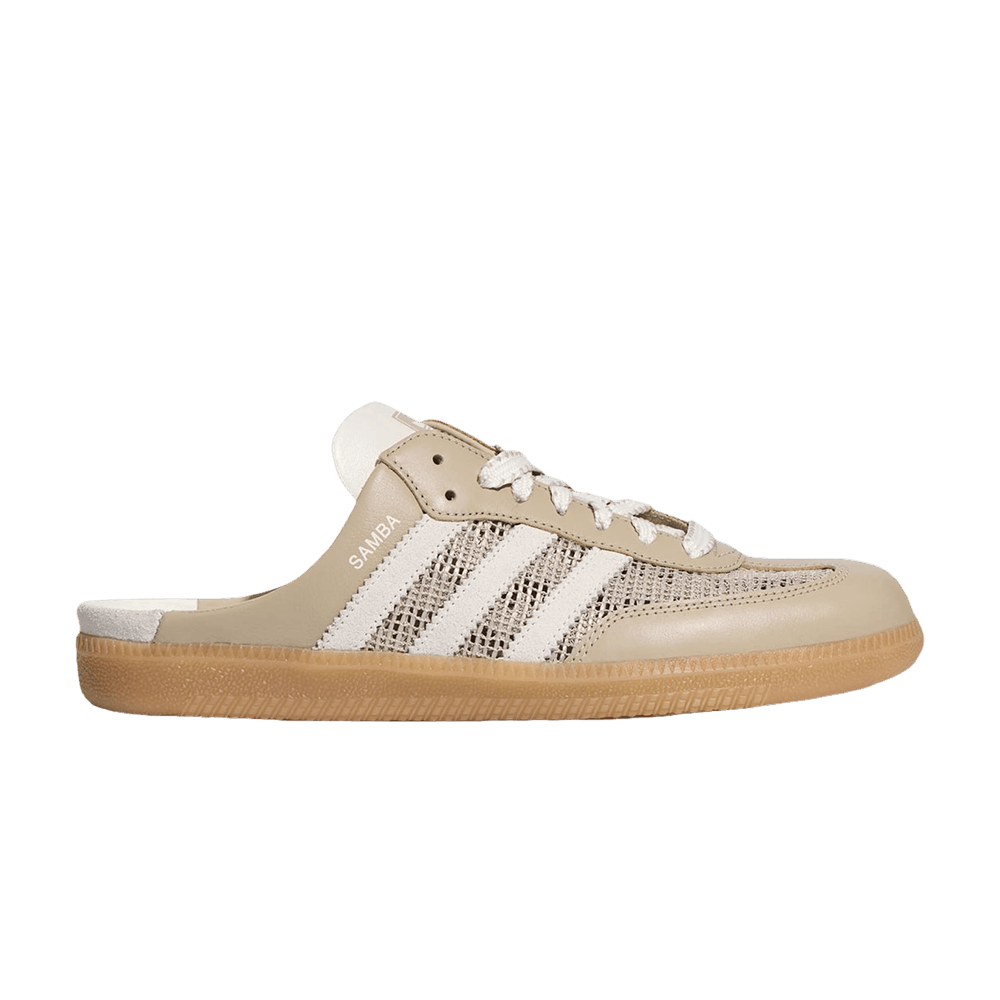 adidas Women's Samba Mule Beige Beige Off White Gum