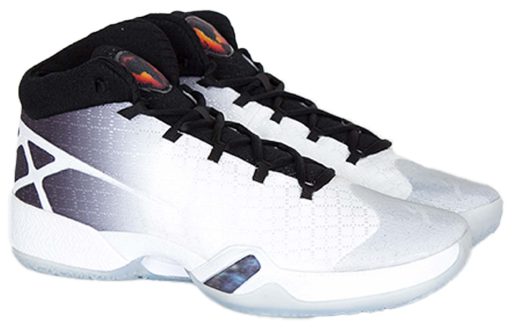 Фото № 2 с приближением к товару «‎Jordan XXX White Black»