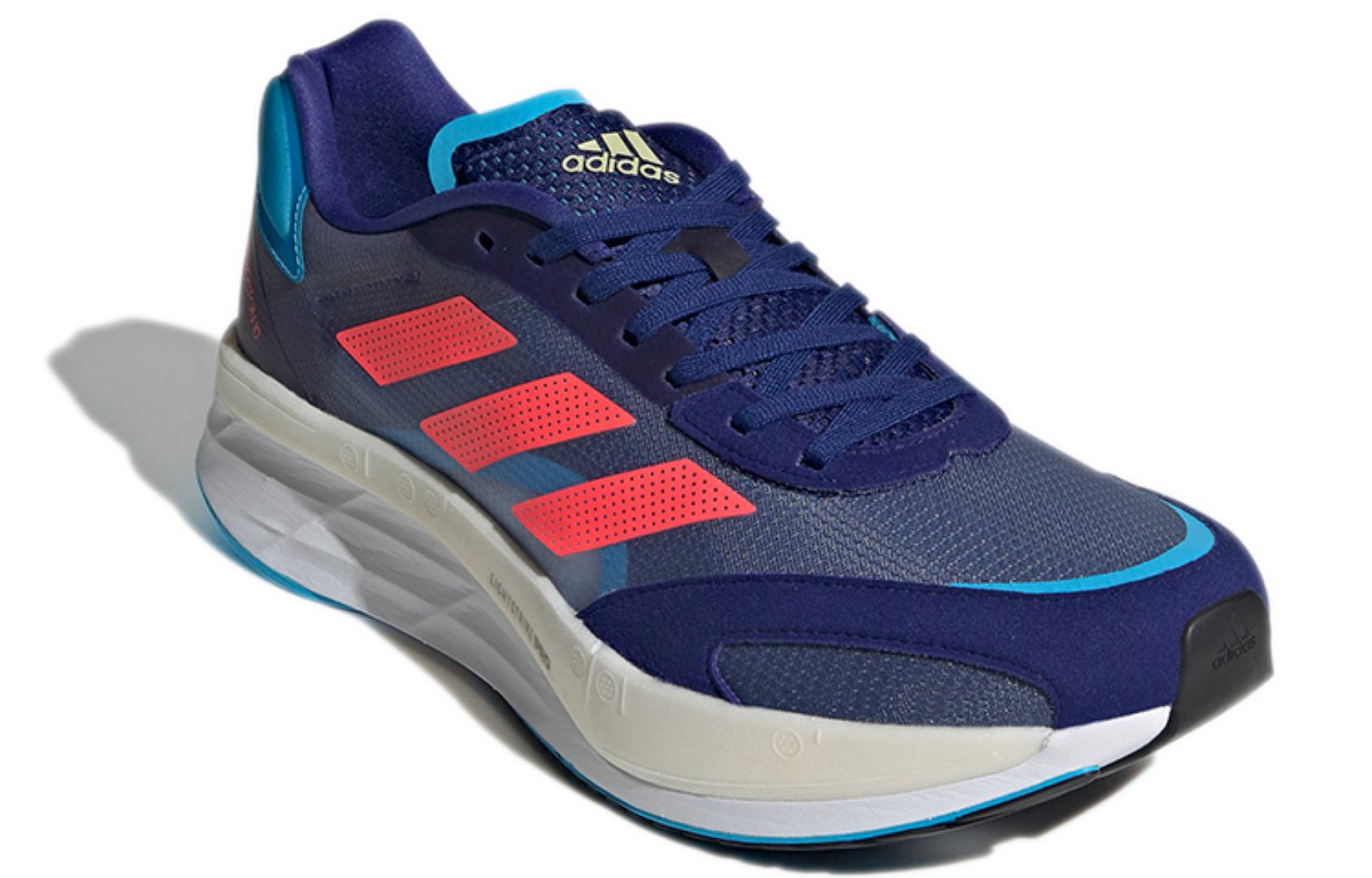 Фото № 3 с приближением к товару «‎Adidas Adizero Boston 10 Running Shoes Blue»
