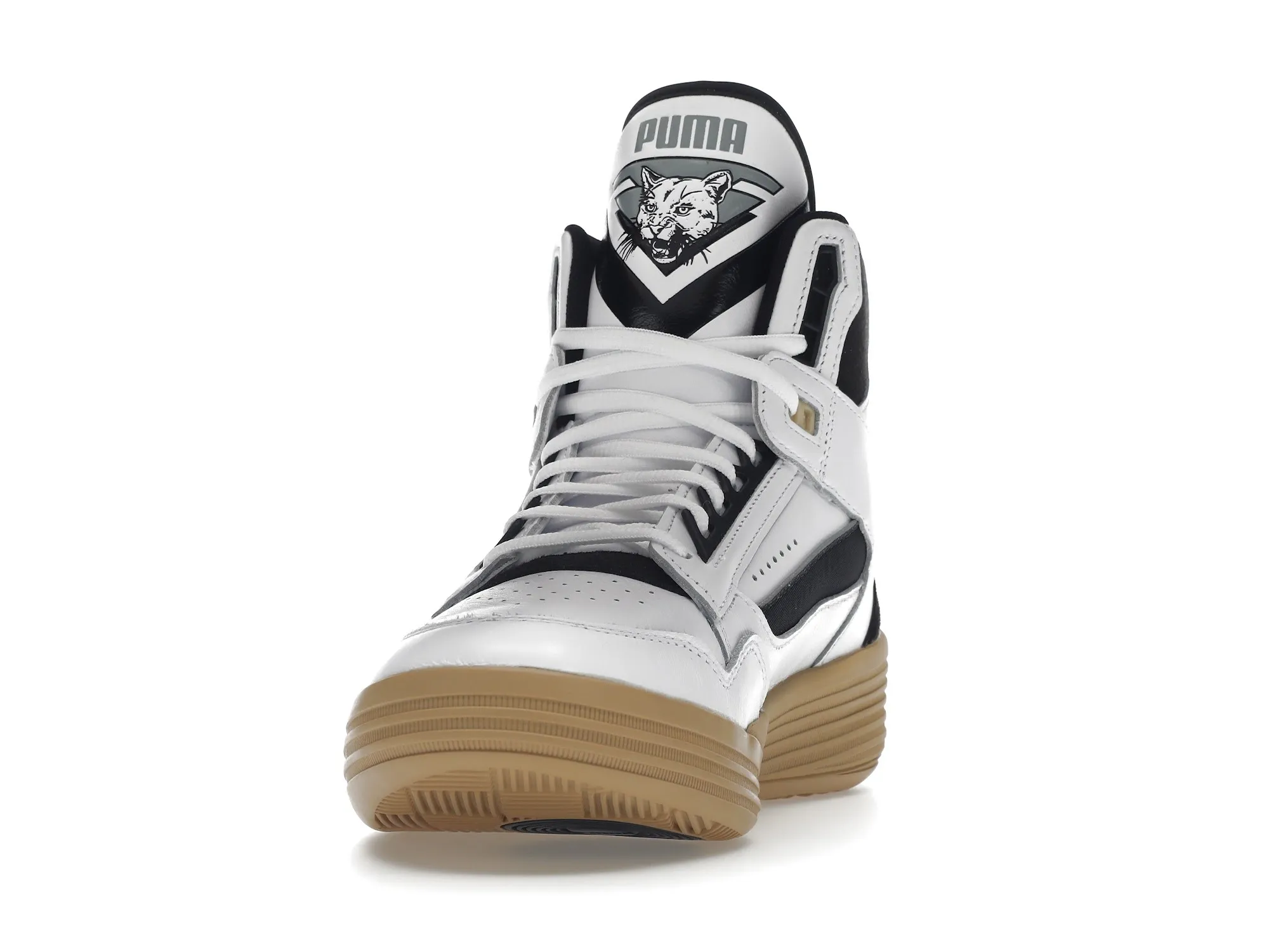 Фото № 4 с приближением к товару «‎Puma Clyde All-Pro Kuzma Mid Rhude White Black»